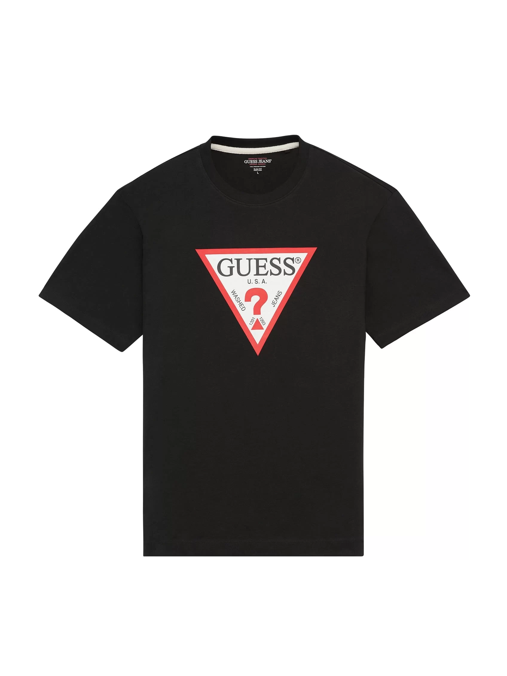 Guess jeans Gj Ss Cn Os Iconıc Tee Erkek Siyah T-Shirt M4YI45K8FQ4-JBLK