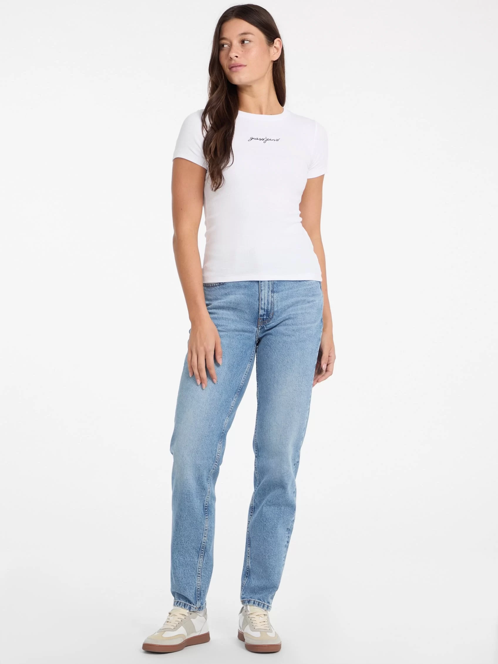 Guess jeans Gj G06 Mom Kadın Mavi Jeans W5RA0DD5M4A-GJER