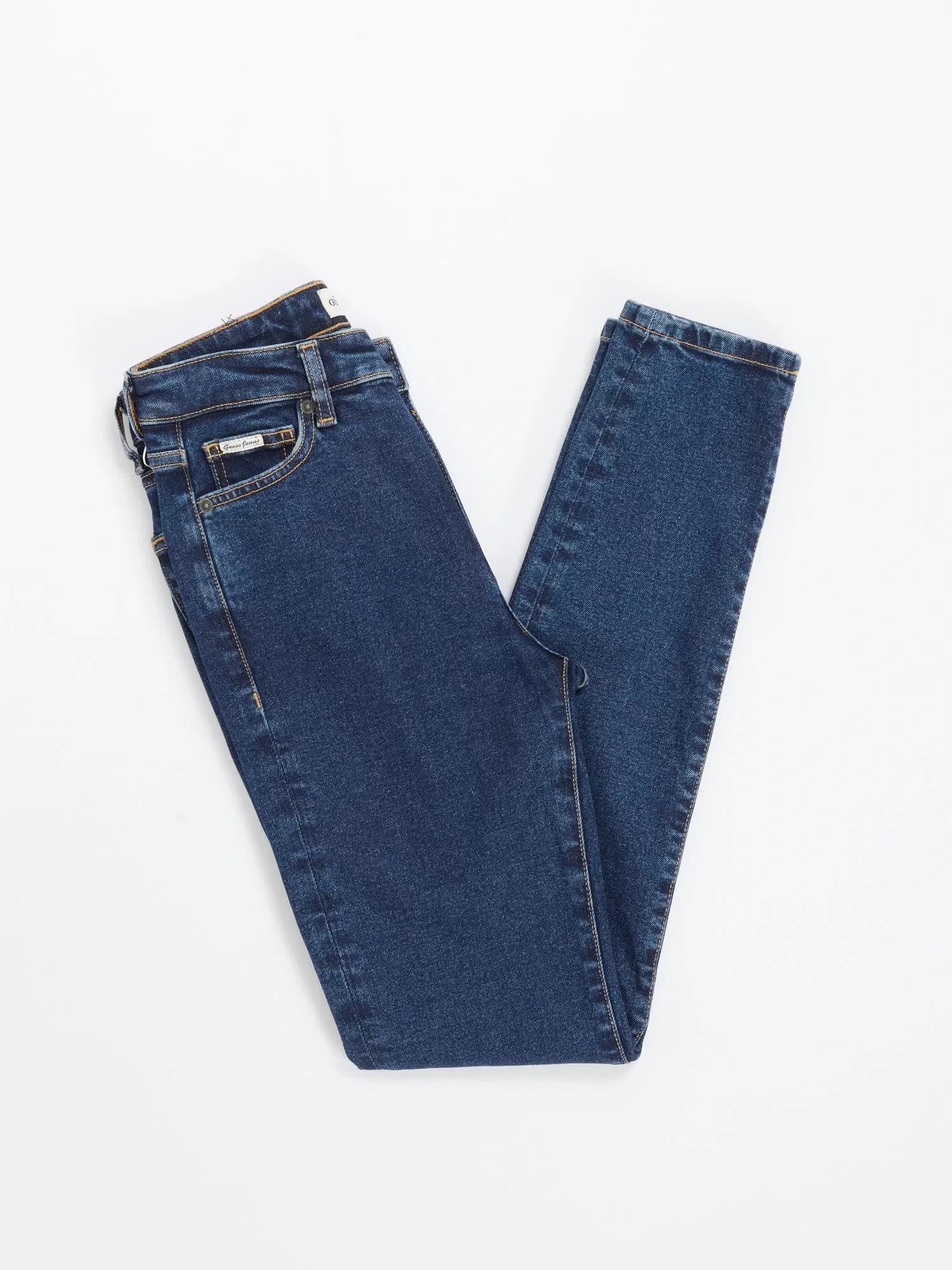 Guess jeans Gj G05 Hıgh Rıse Skınny Kadın Mavi Jeans W4YA92D5CB2-M3DW