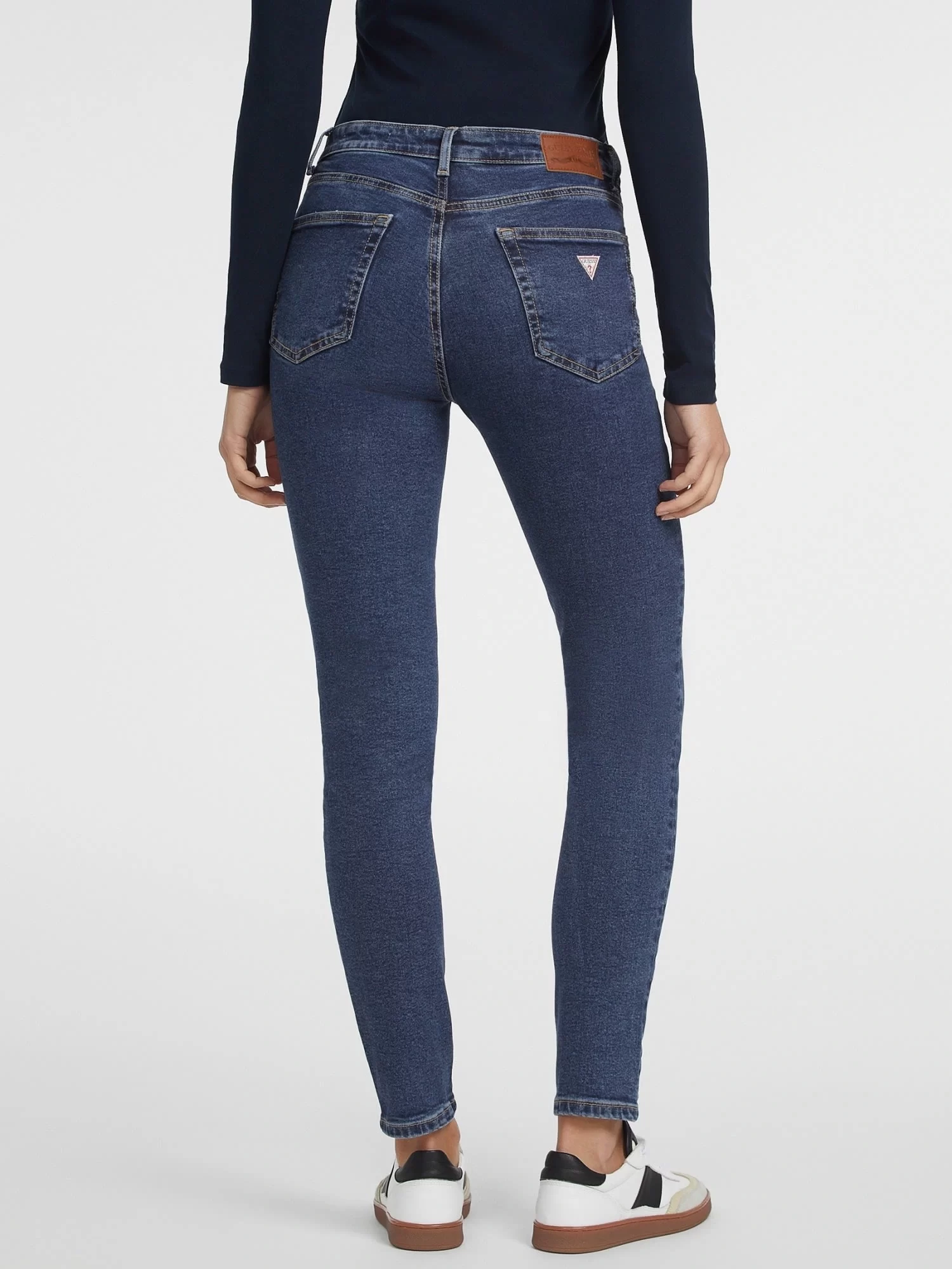 Guess jeans Gj G05 Hıgh Rıse Skınny Kadın Mavi Jeans W4YA92D5CB2-M3DW