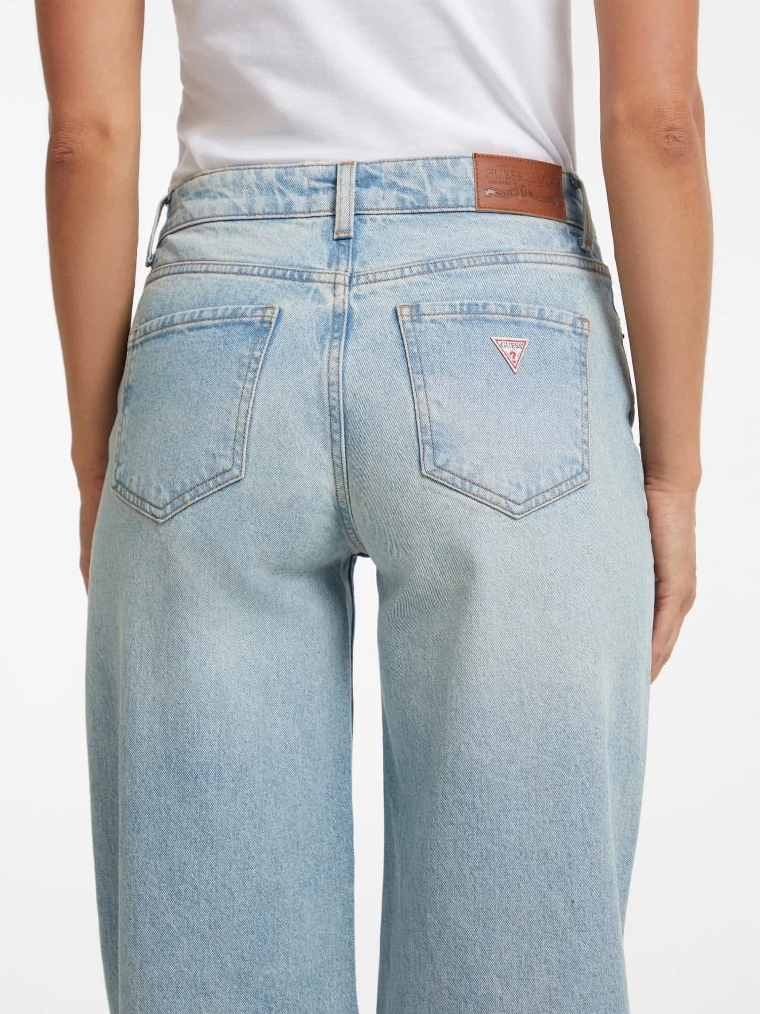 Guess jeans Gj G11 Wıde Leg Kadın Mavi Jeans W4BA0YD5CCA-GJRV