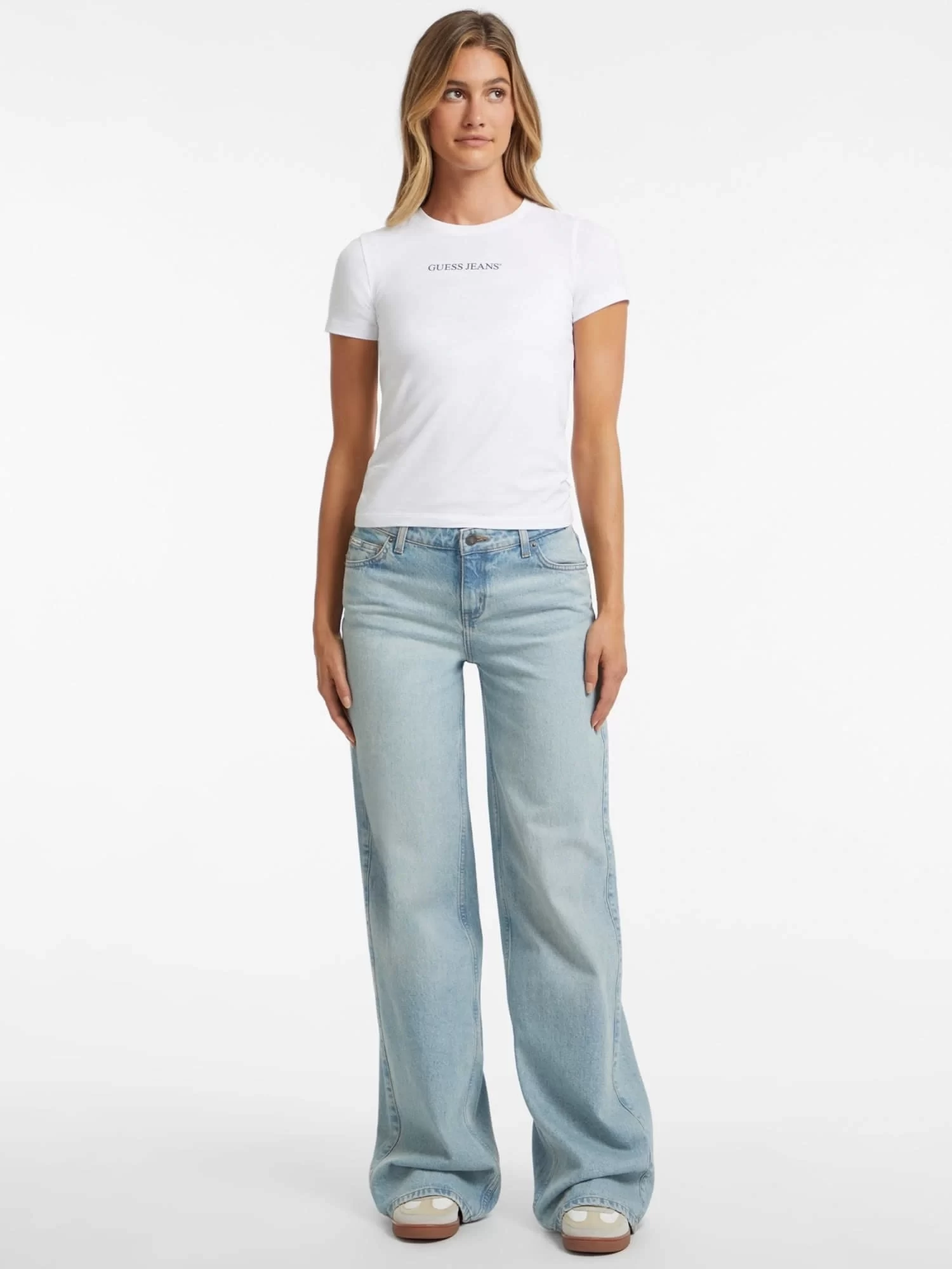 Guess jeans Gj G11 Wıde Leg Kadın Mavi Jeans W4BA0YD5CCA-GJRV