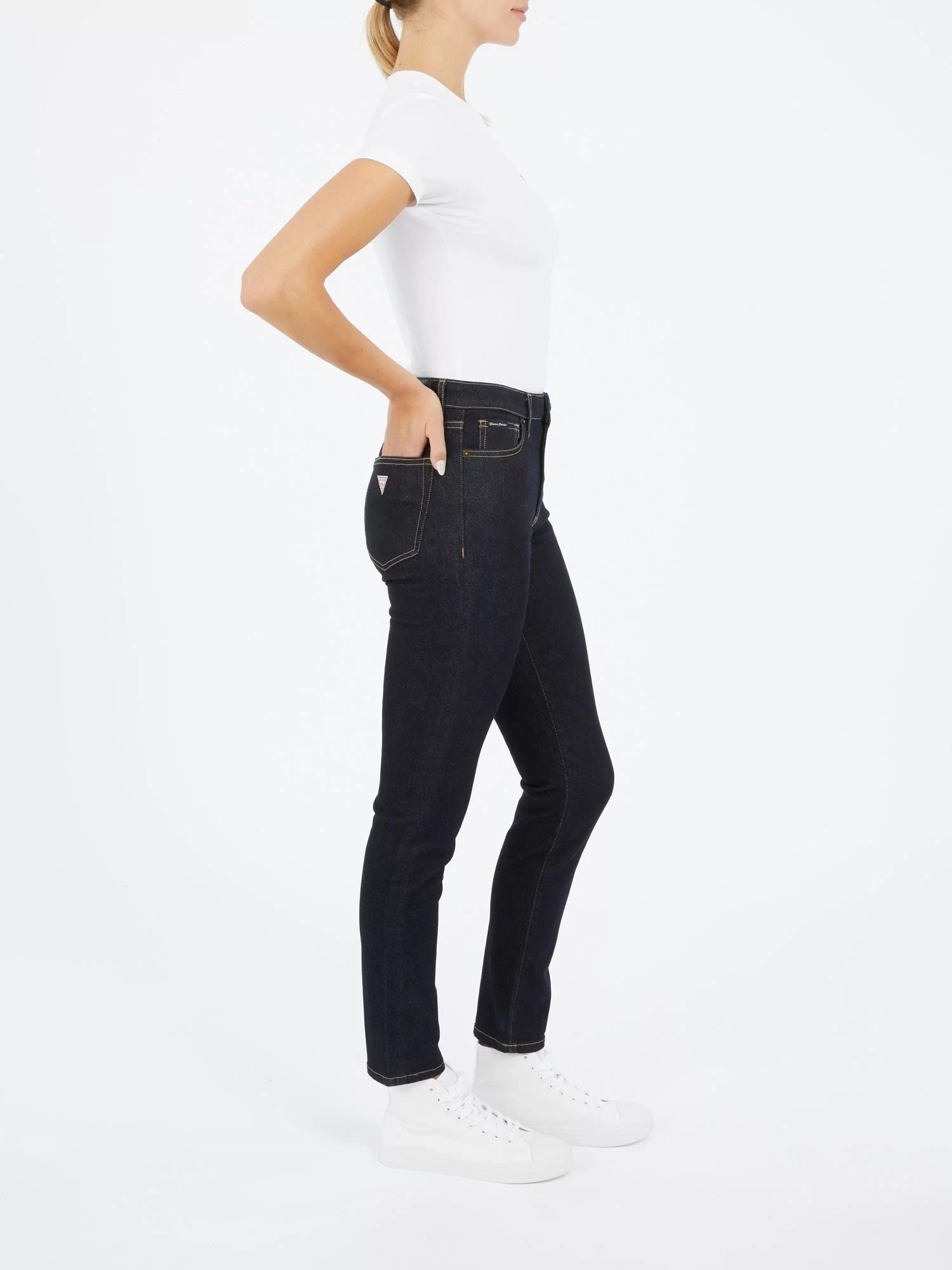 Guess jeans Gj G05 Hıgh Rıse Skınny Kadın Denim Jeans W4BA92D5CB4-D4IR