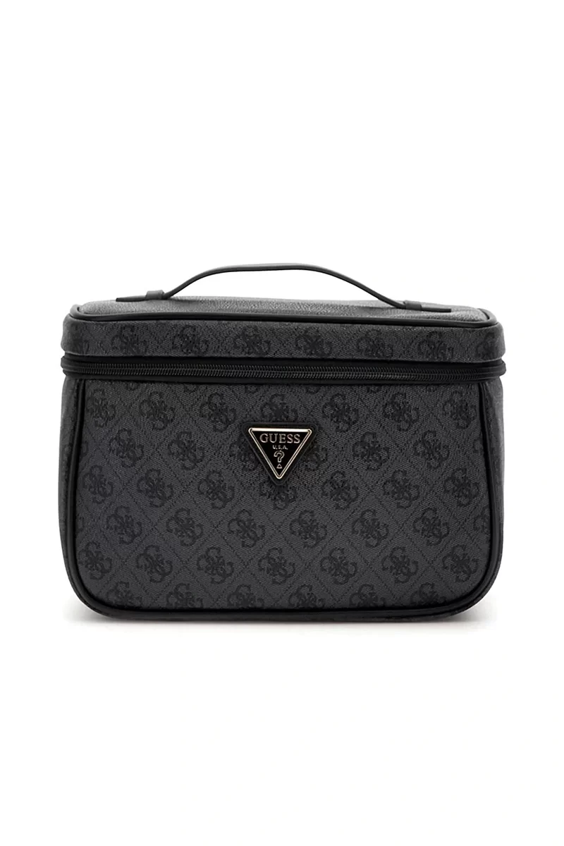 Guess Jesco Toıletry Traın Case Kadın Antrasit Makyaj Çantası TWLB8389039-COA