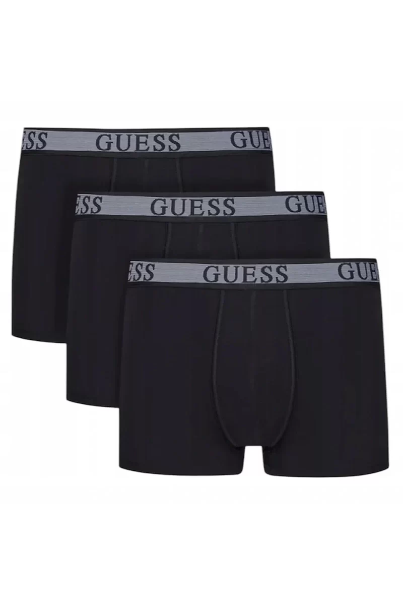 Guess Joe Boxer Trunk 3 Pack Erkek Siyah Boxer U5GG03K6YW1-JBLK