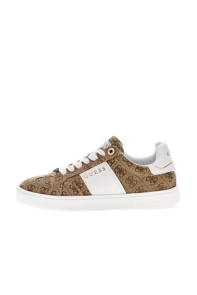 Guess Jrone5 Kadın Bej/Kahverengi Sneaker FLJRO5FAL12-BEIBR