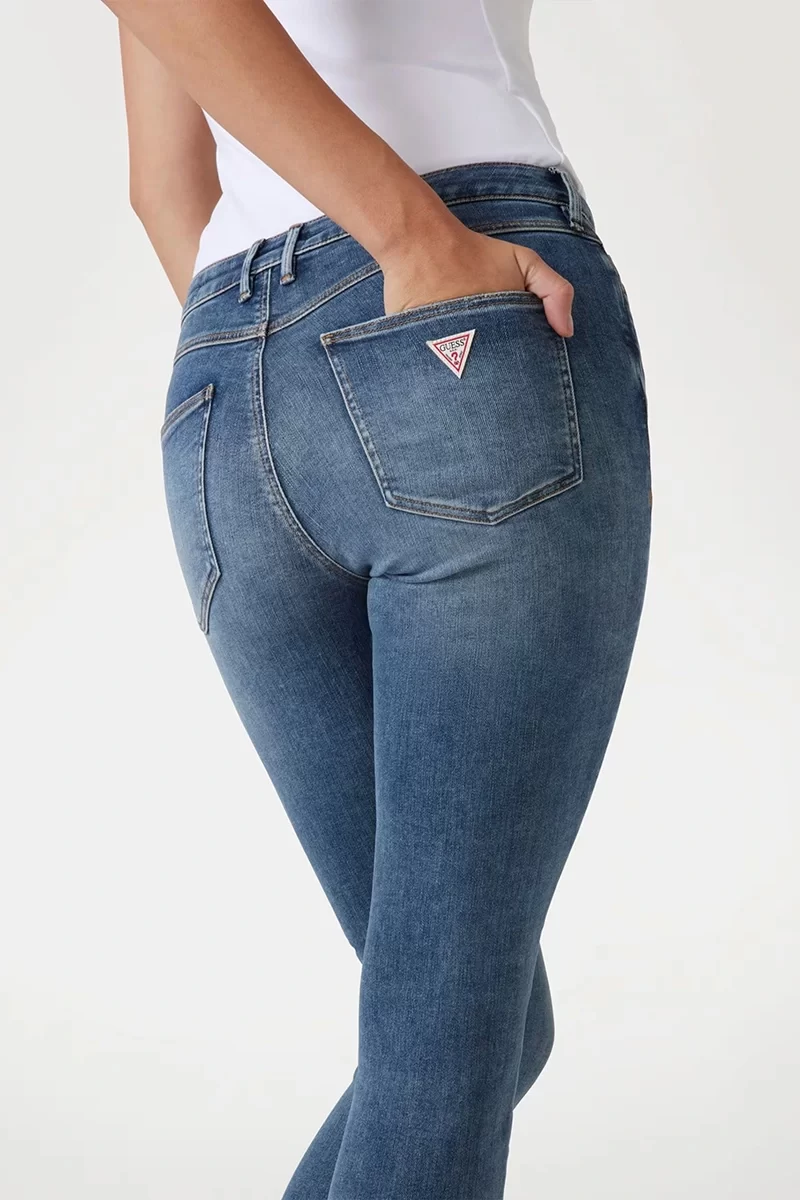 Guess 1981 Skınny Kadın Lacivert Jeans W2YA46D4Q02-CMD1