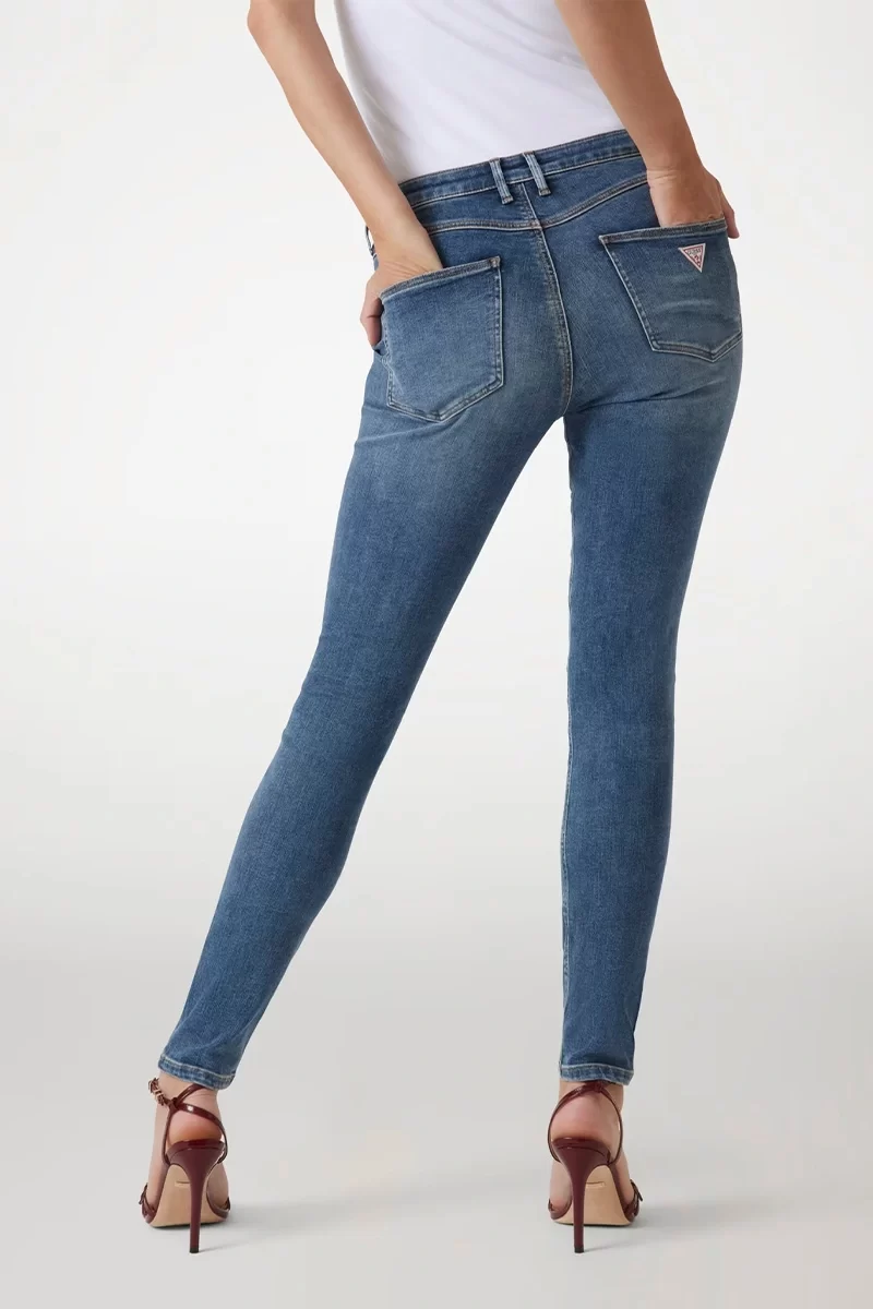 Guess 1981 Skınny Kadın Lacivert Jeans W2YA46D4Q02-CMD1