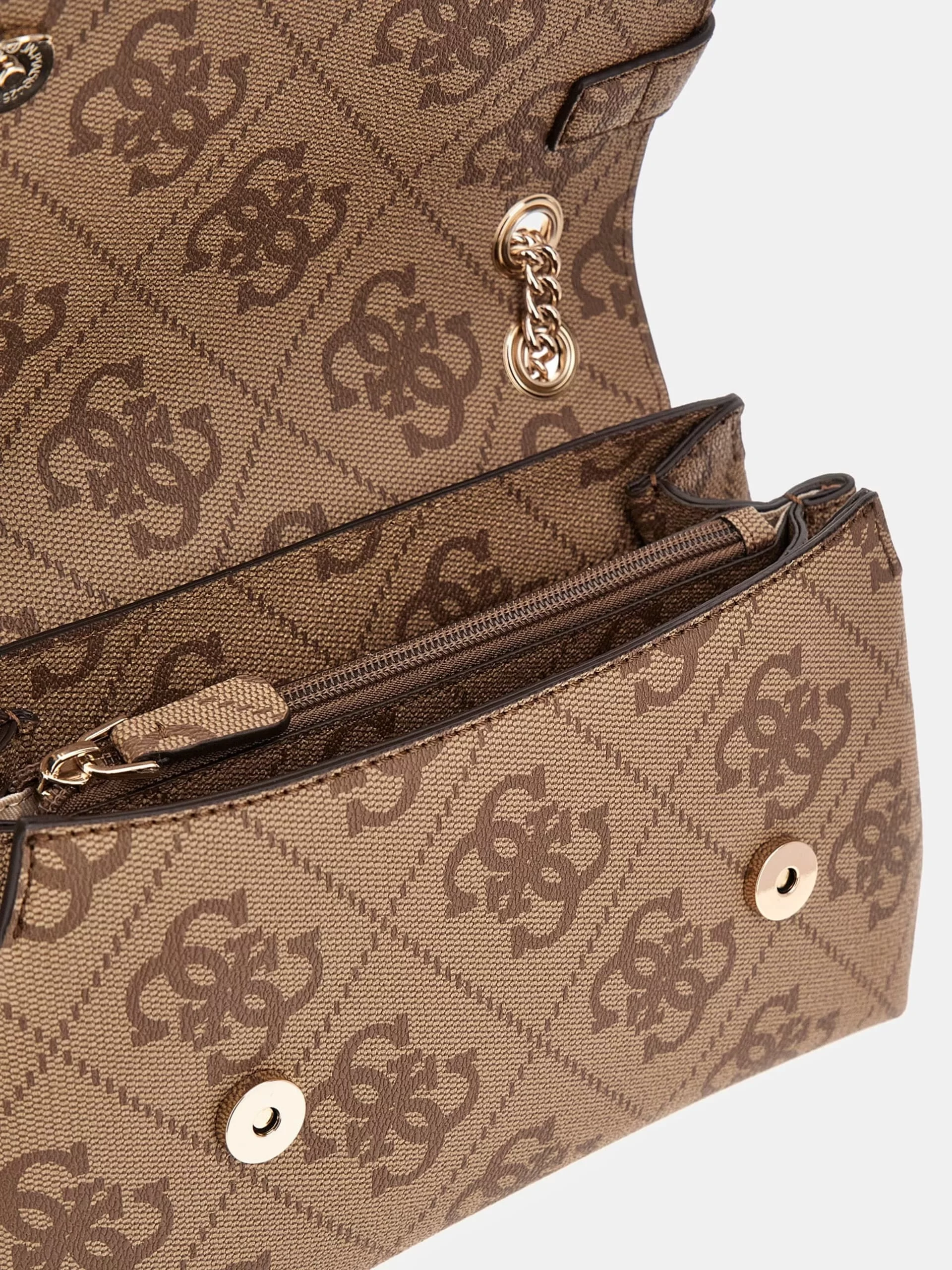Guess Loreleı Convertıble Xbody Flap Kadın Kahverengi Çapraz Çanta HWOS9639210-LTL
