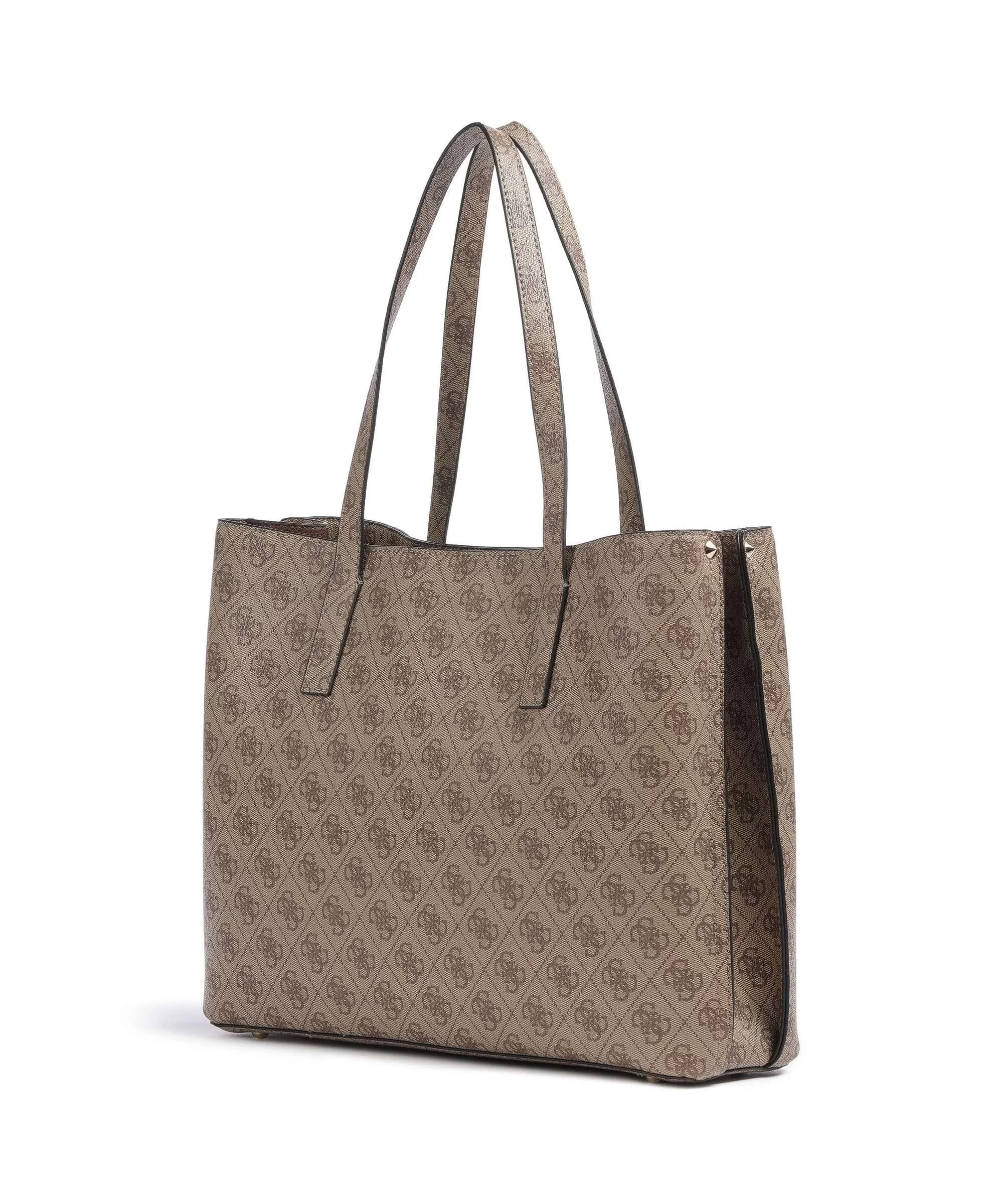 Guess Kadın Kahverengi Meridian Girlfriend Tote Çanta
