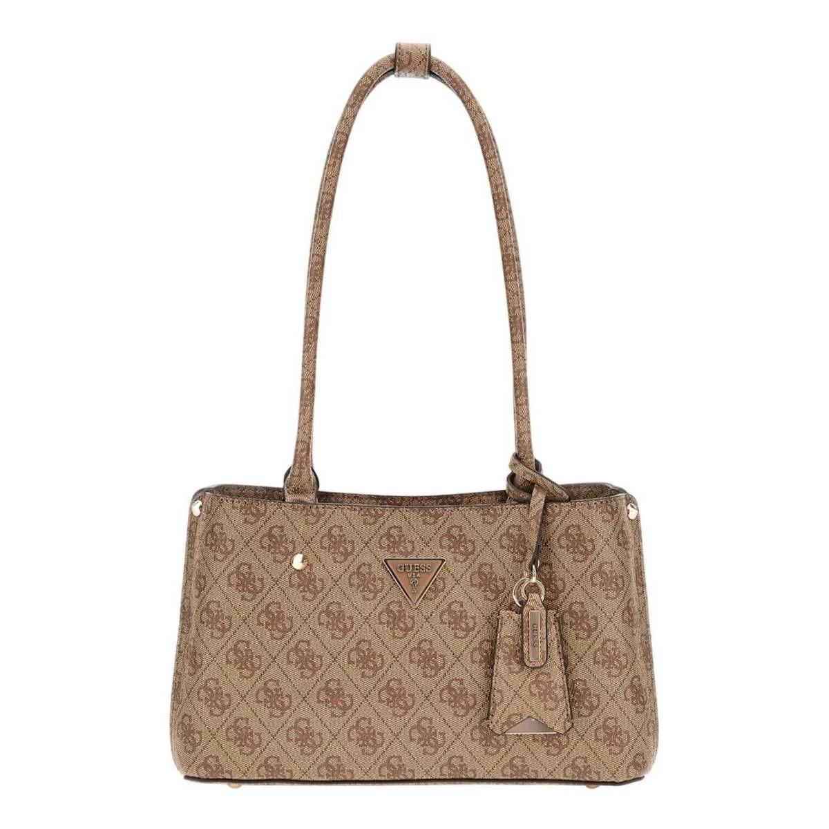 Guess Kadın Kahverengi Meridian Omuz Satchel Çanta