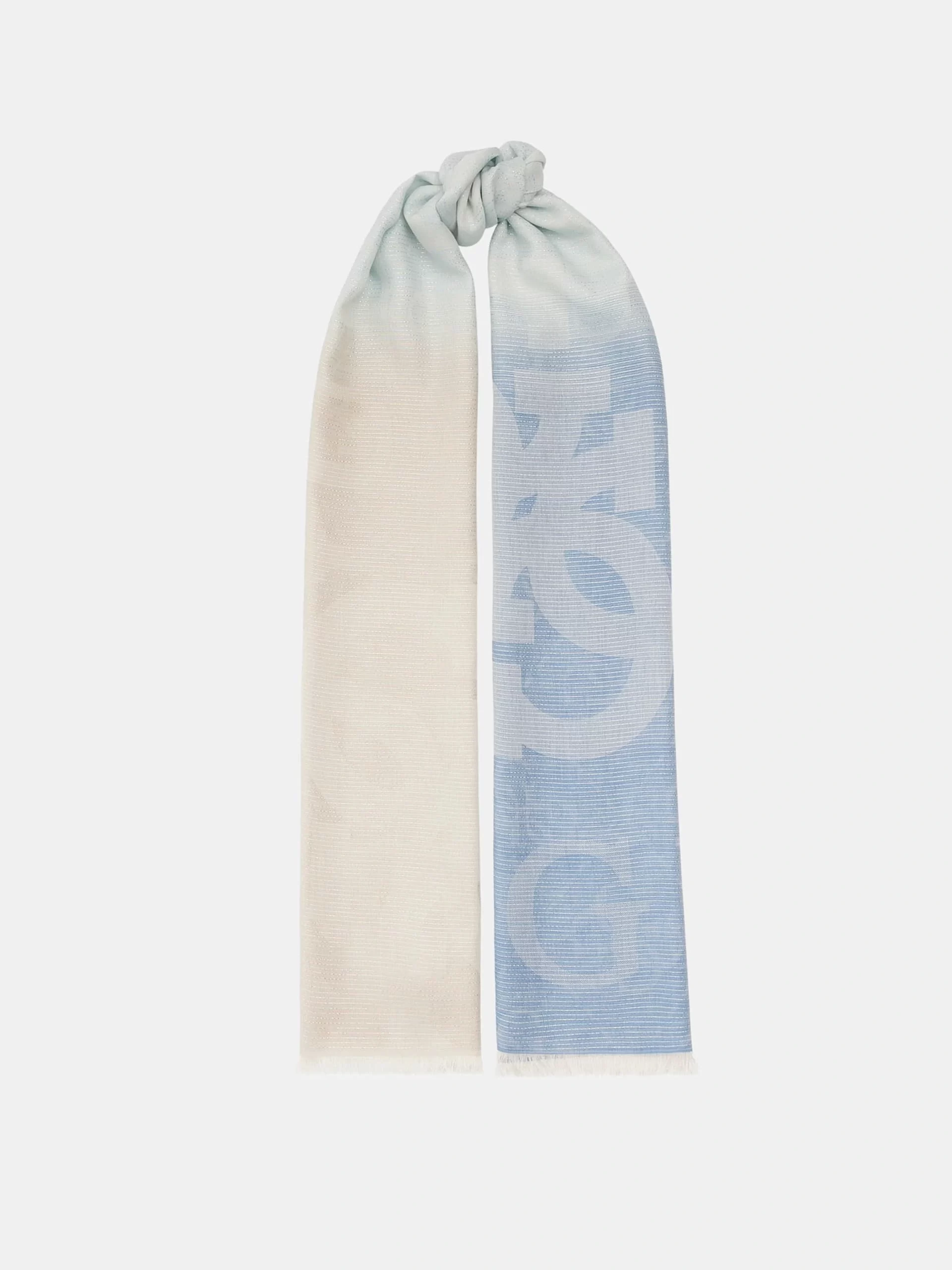 Guess Arnela Scarf Guess Lurx 80X180 Kadın Mavi Şal AW5280COT03-PWG