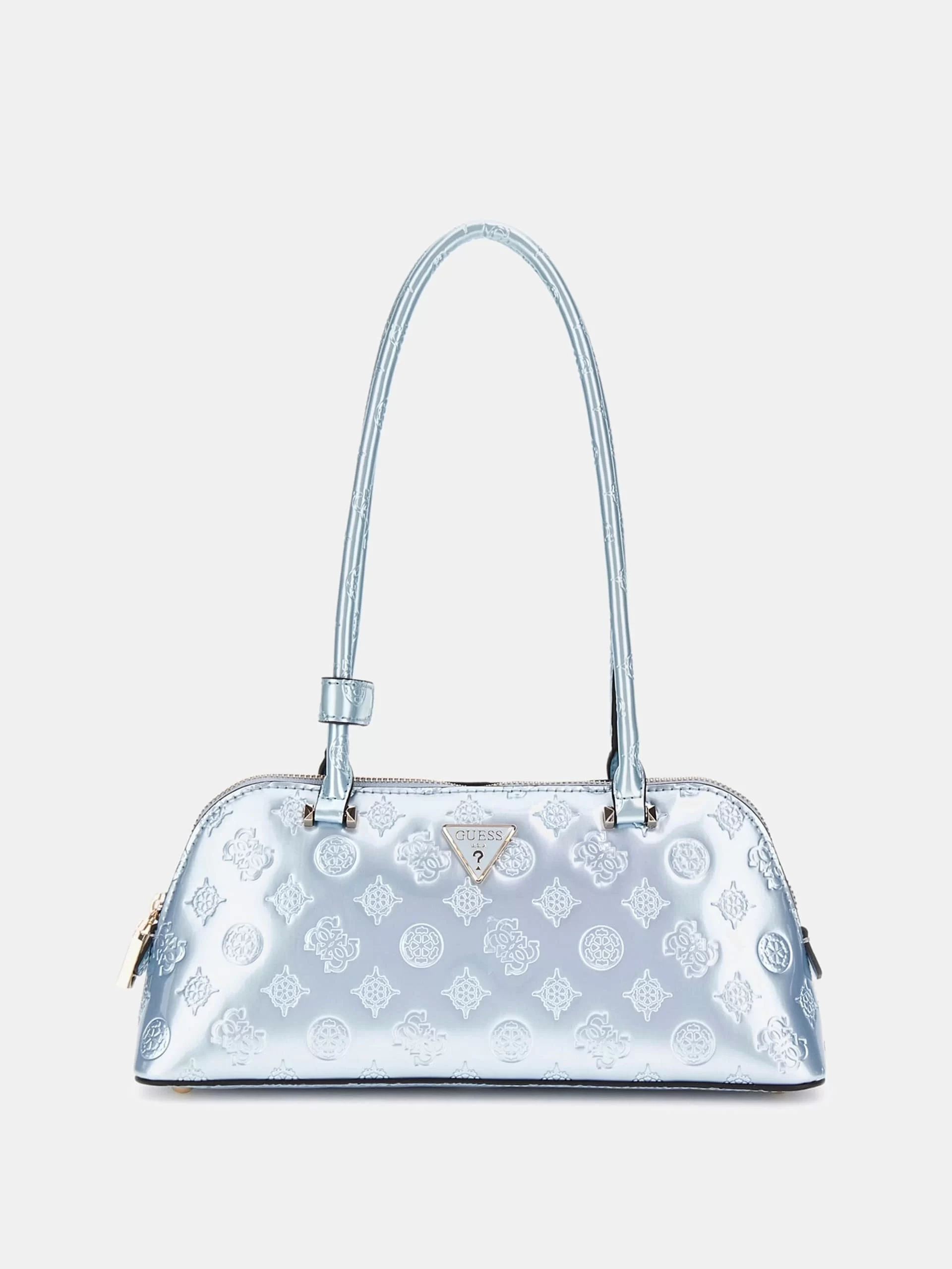 Guess Arnela Shoulder Satchel Kadın Mavi Omuz Çantası HWTG9496080-PBO