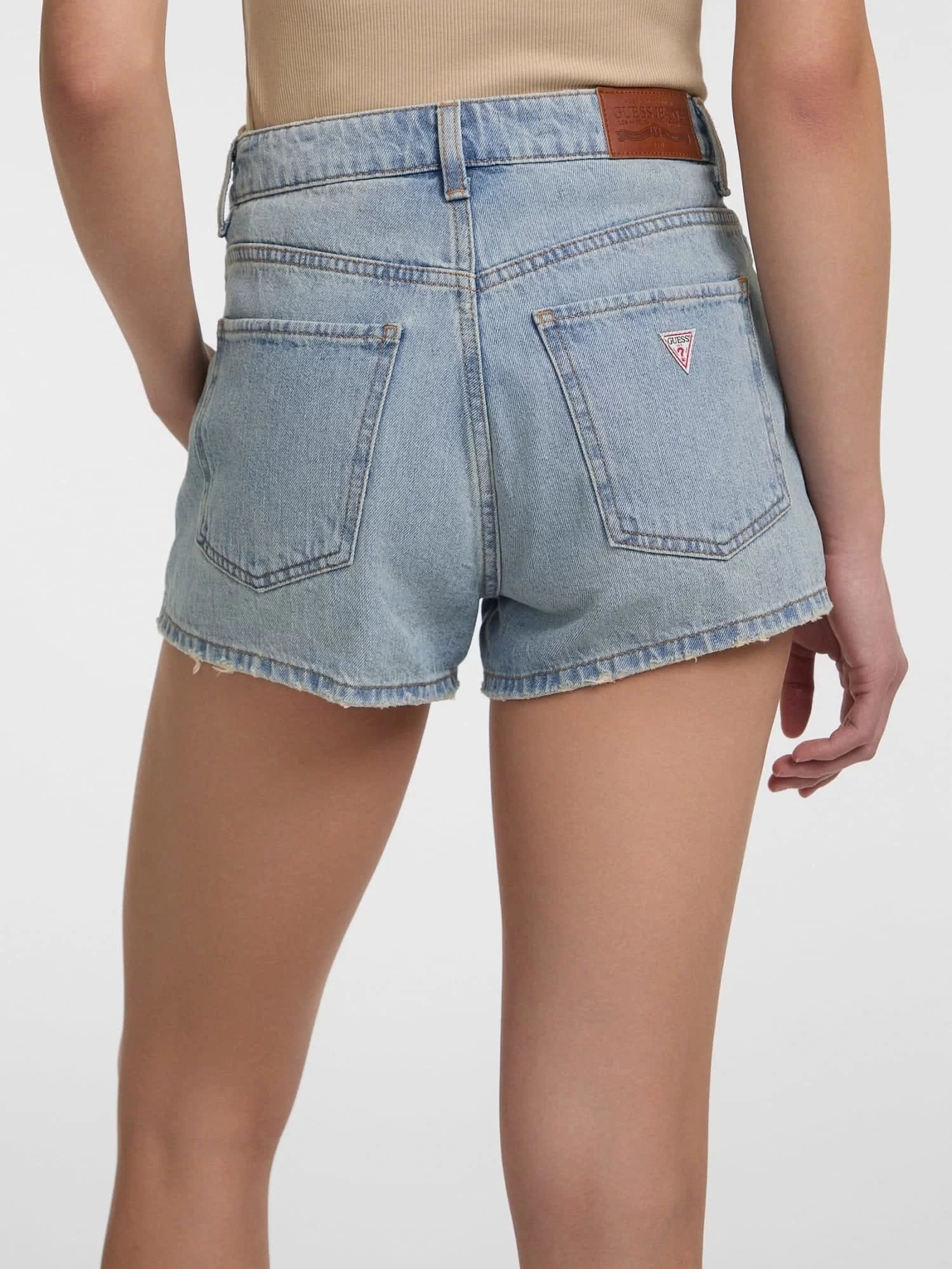 Guess jeans Gj Hıghwaıst Vıntage Short Kadın Mavi Şort W5GD0YD5O14-GAL1