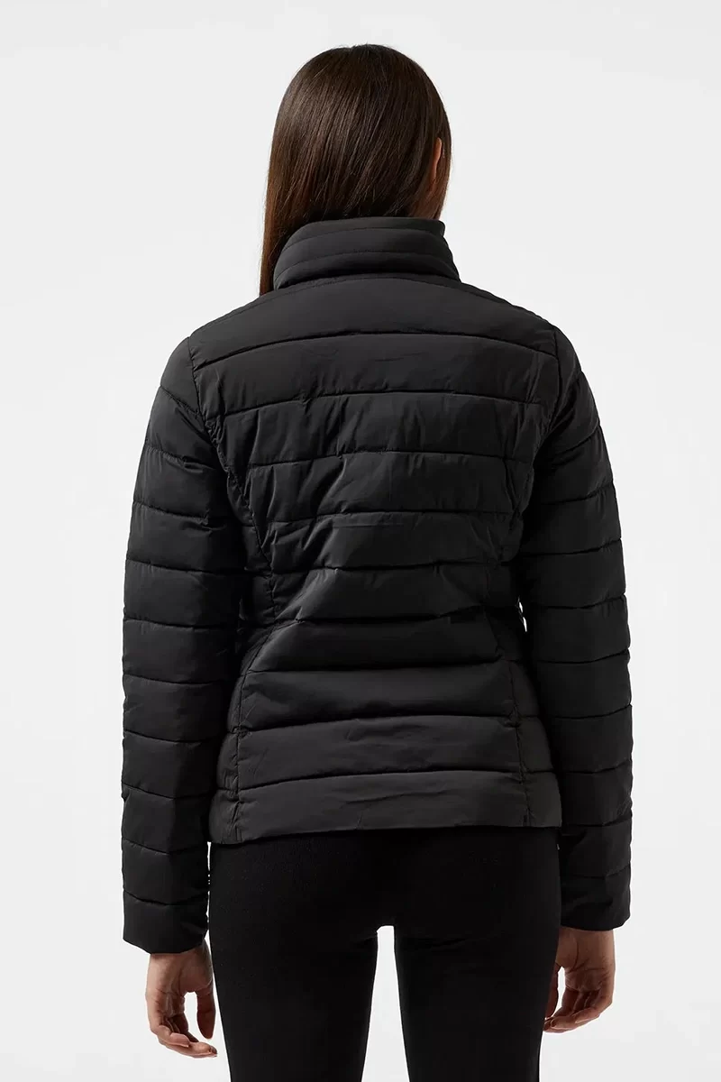 Guess Solıd Heavy Dıann Puffer Jacke Kadın Siyah Mont V4YL04WF3X0-JBLK
