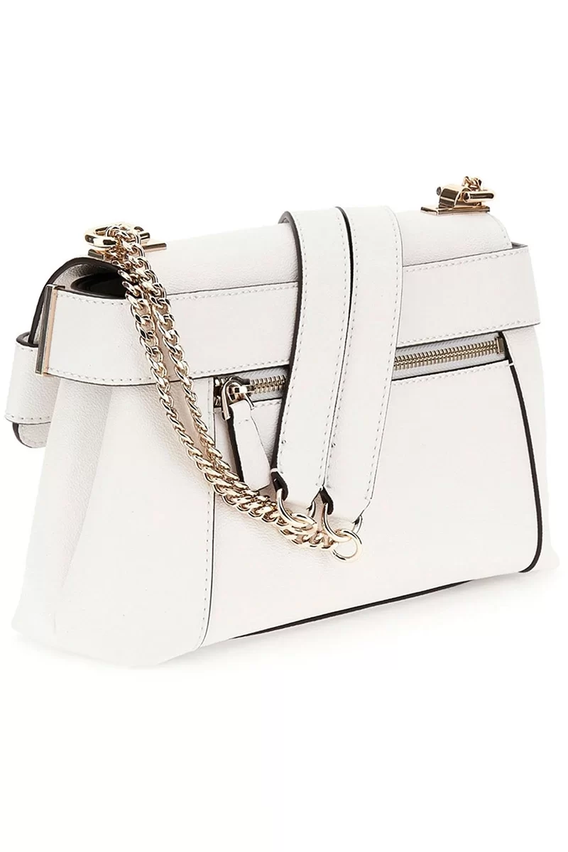 Guess Anadela Convertıble Xbody Flap Kadın Beyaz Çapraz Çanta HWBG9633210-WHI