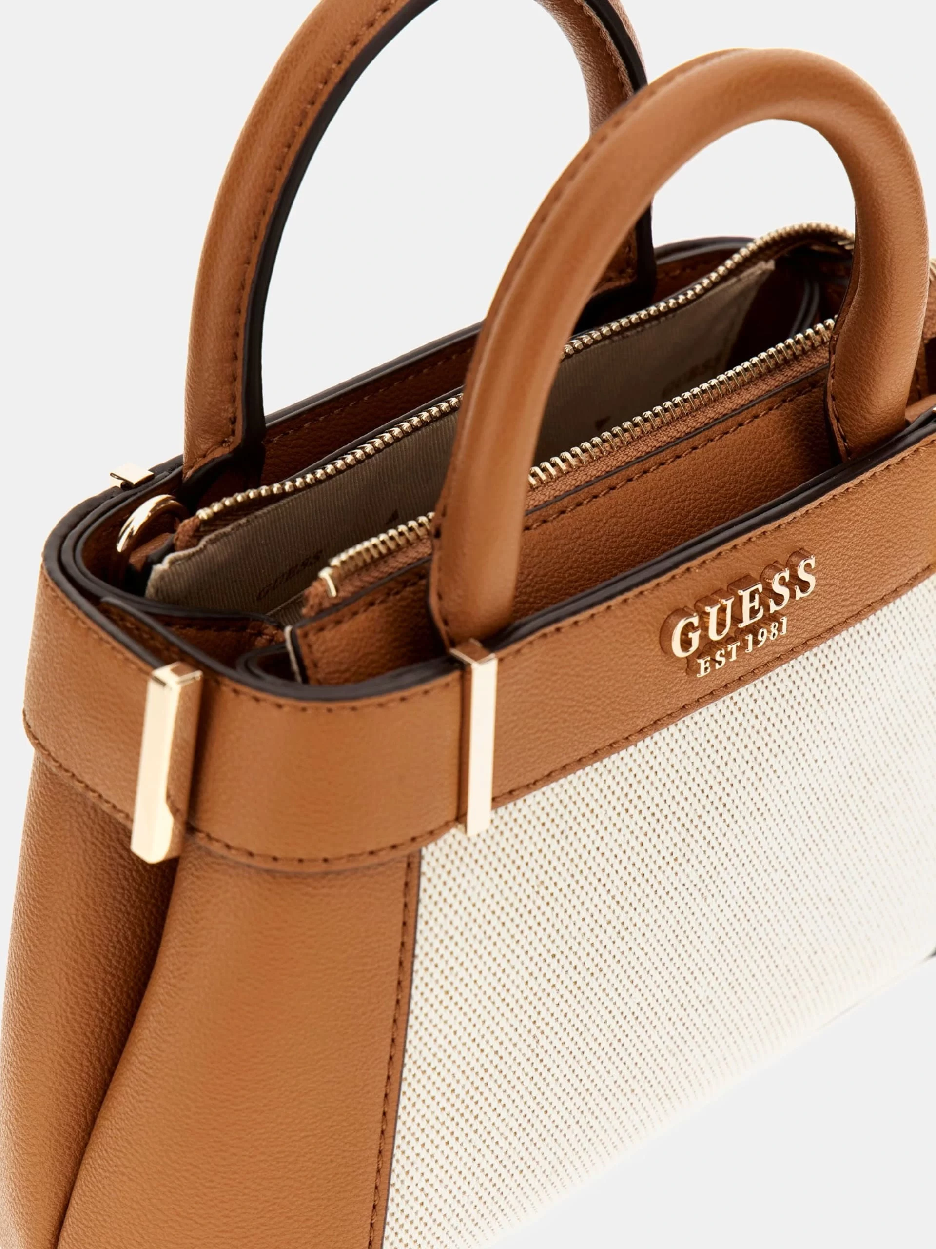 Guess Anadela Mını Satchel Kadın Çok Renkli Mini Çanta HWAG9633760-NTC