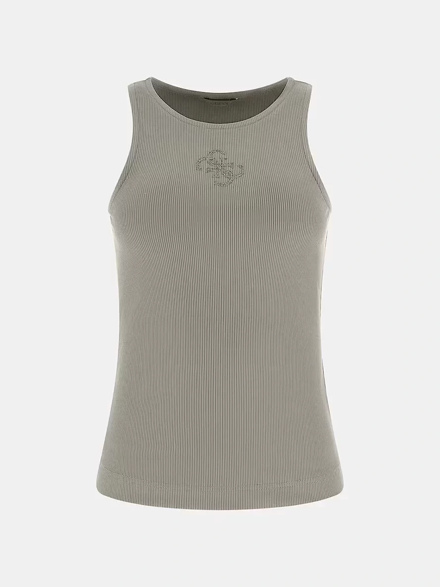 Guess New Sl Round Nk Guendalına Top Kadın Haki Atlet W5GP57KCV52-G9D5