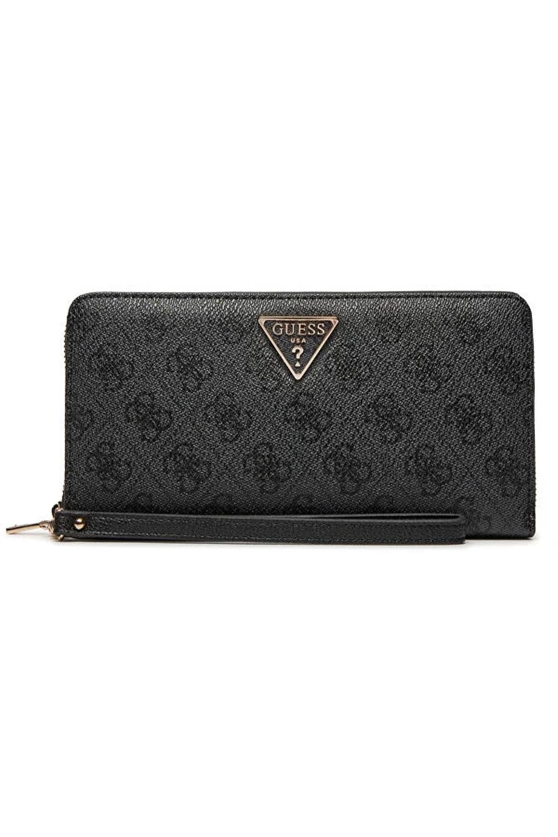 Guess Laurel Slg Cheque Organızer Kadın Antrasit Cüzdan SWSG8500163-CLO