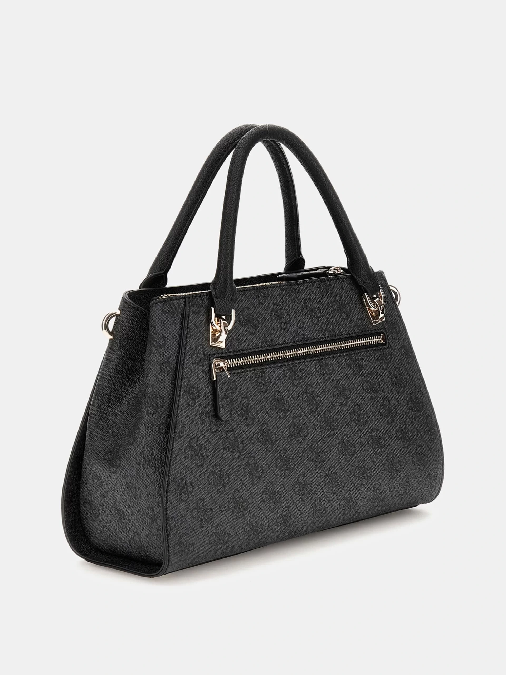 Guess Noelle Luxury Satchel Kadın Antrasit El Çantası HWBG7879070-CLO