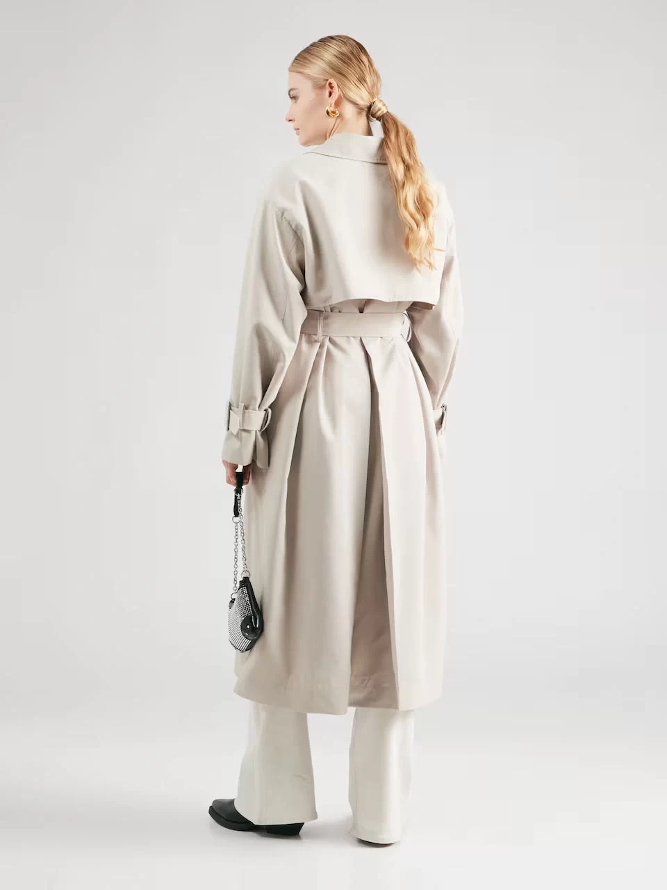 Guess Amıra Trench Kadın Bej Trençkot W5GL33WHAE2-G9D0