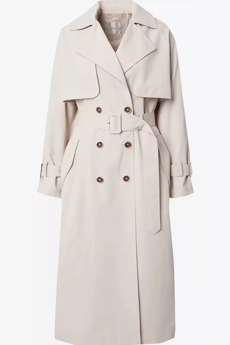 Guess Amıra Trench Kadın Bej Trençkot W5GL33WHAE2-G9D0