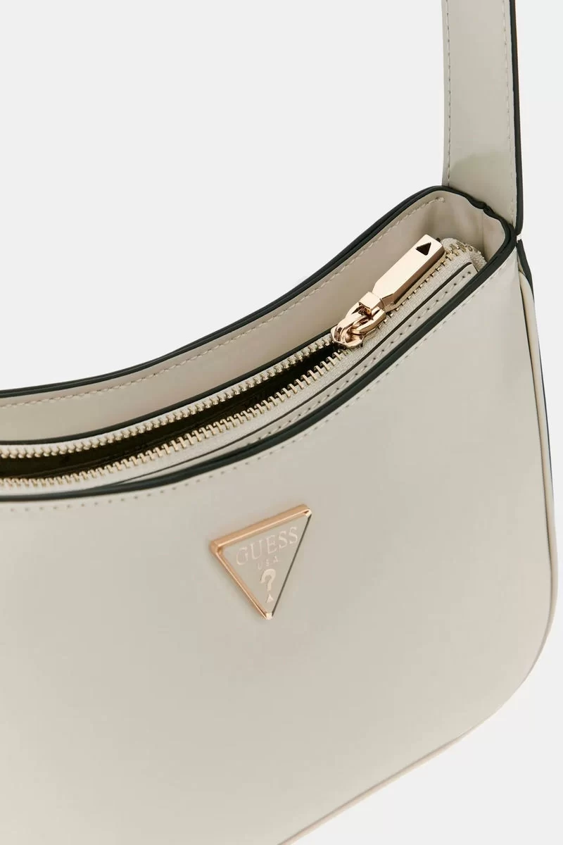 Guess Arnela Top Zıp Shoulder Bag Kadın Ekru Omuz Çantası HWNG9496170-BON