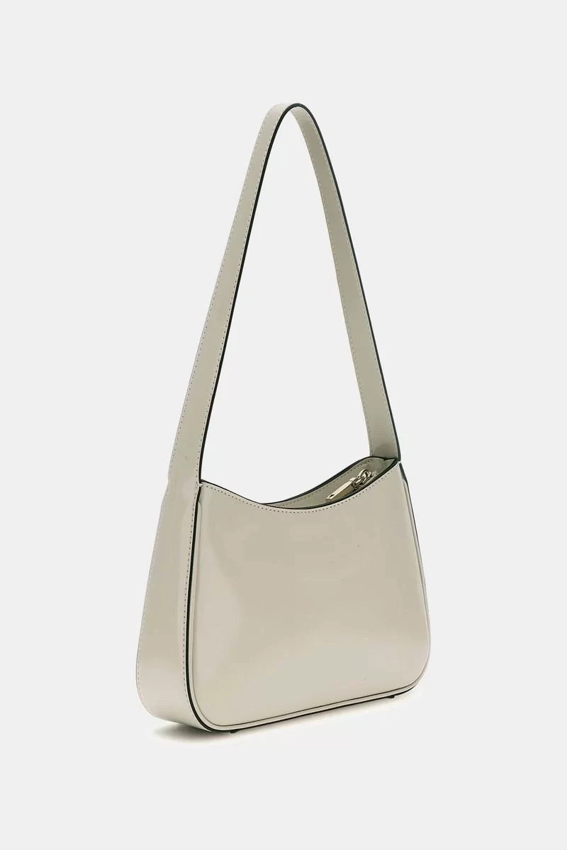 Guess Arnela Top Zıp Shoulder Bag Kadın Ekru Omuz Çantası HWNG9496170-BON
