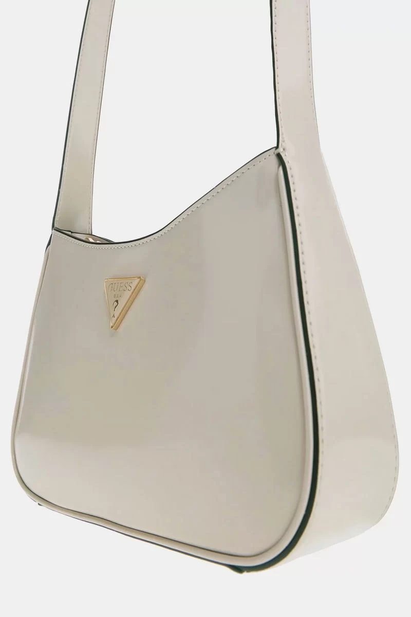 Guess Arnela Top Zıp Shoulder Bag Kadın Ekru Omuz Çantası HWNG9496170-BON