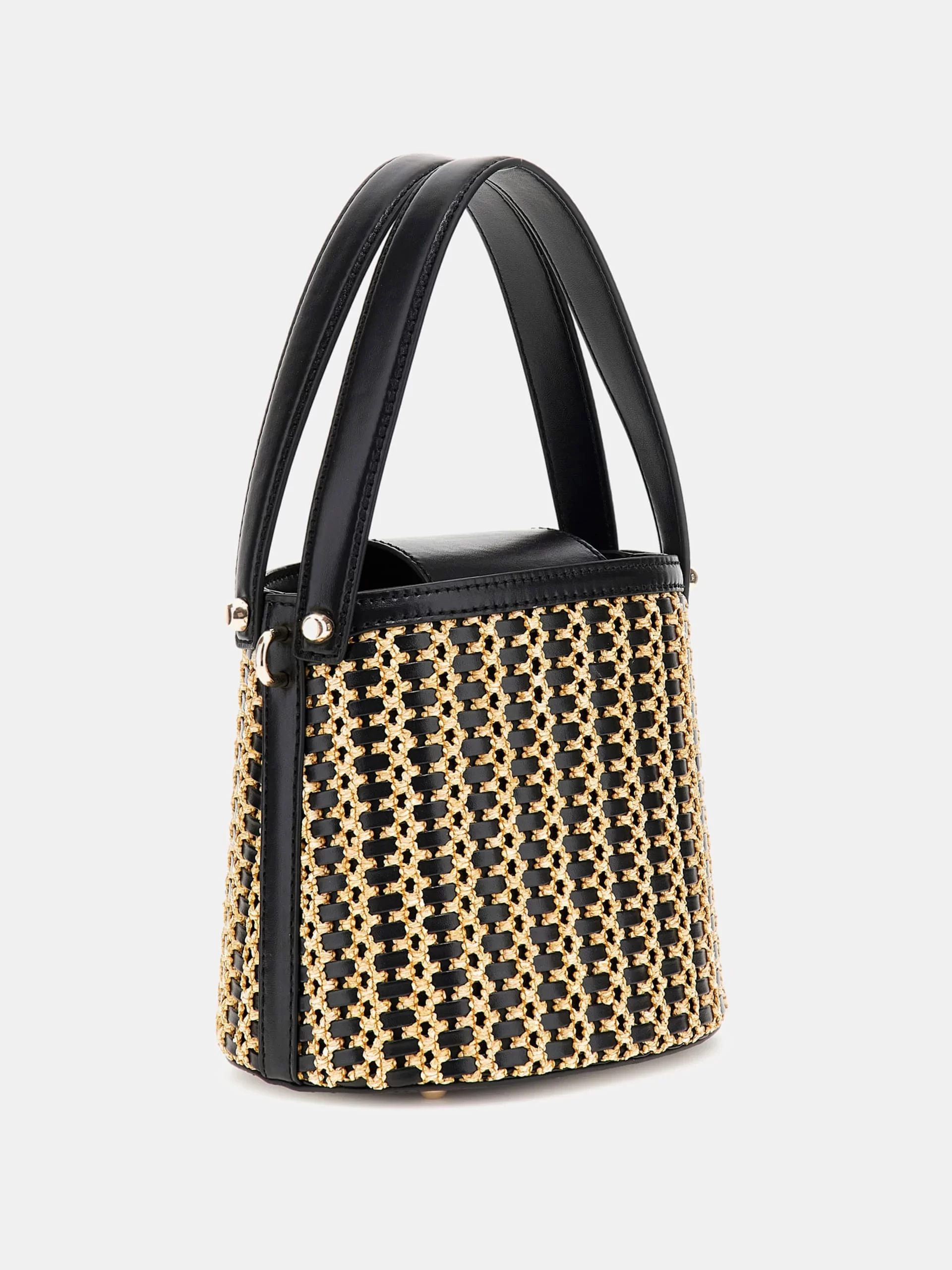 Guess Kadın Siyah Atalia Crossbody Bucket Çanta
