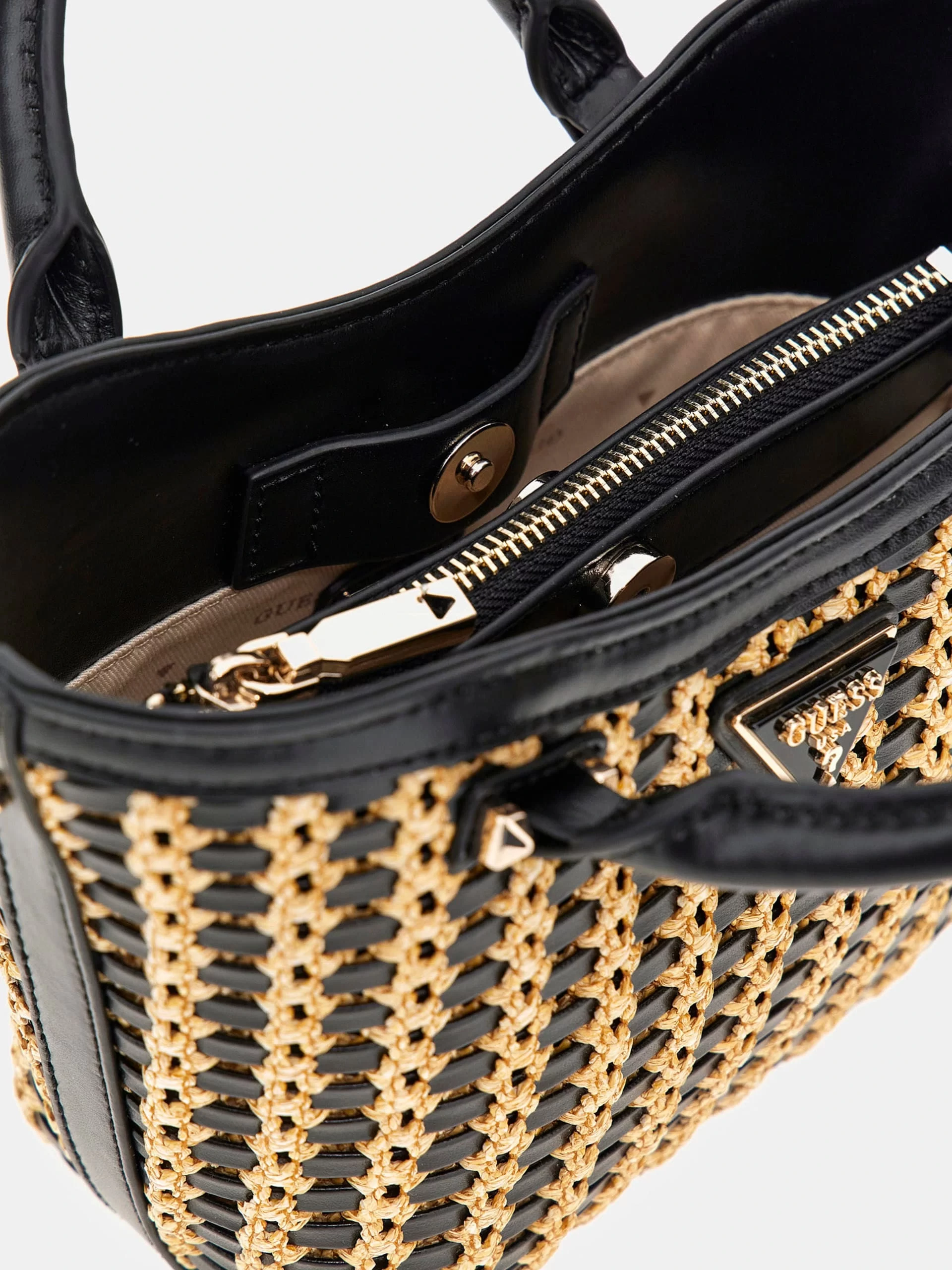 Guess Kadın Siyah Atalia Mini Tote Çanta