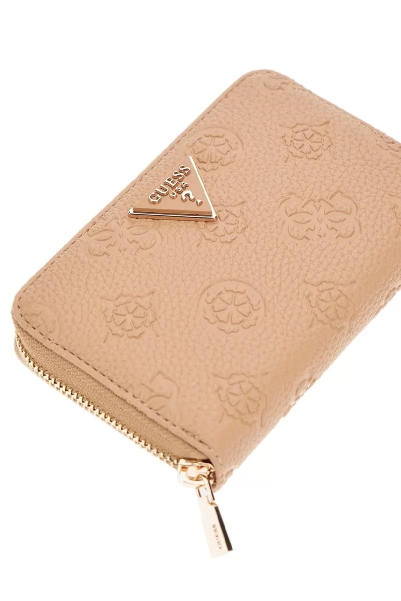 Guess Cresıdıa Slg Medıum Zıp Around Kadın Bej Cüzdan SWPG9349140-BEI