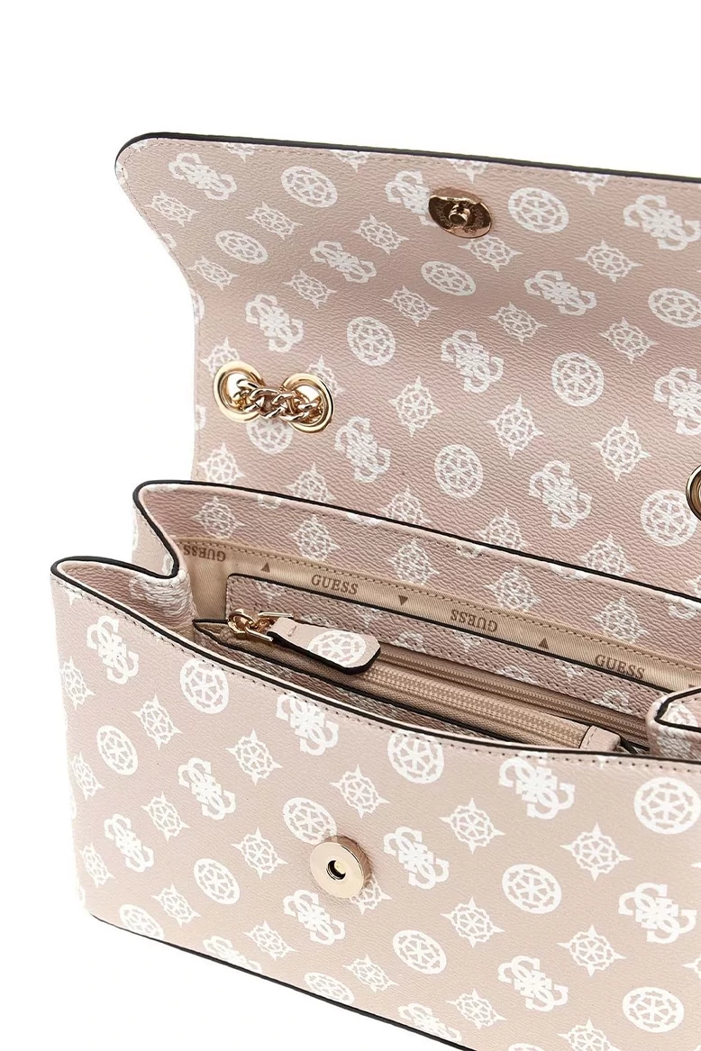 Guess Eco Erıca Cnvrtble Xbody Flap Kadın Bej Çapraz Çanta HWEPG951020-SDL