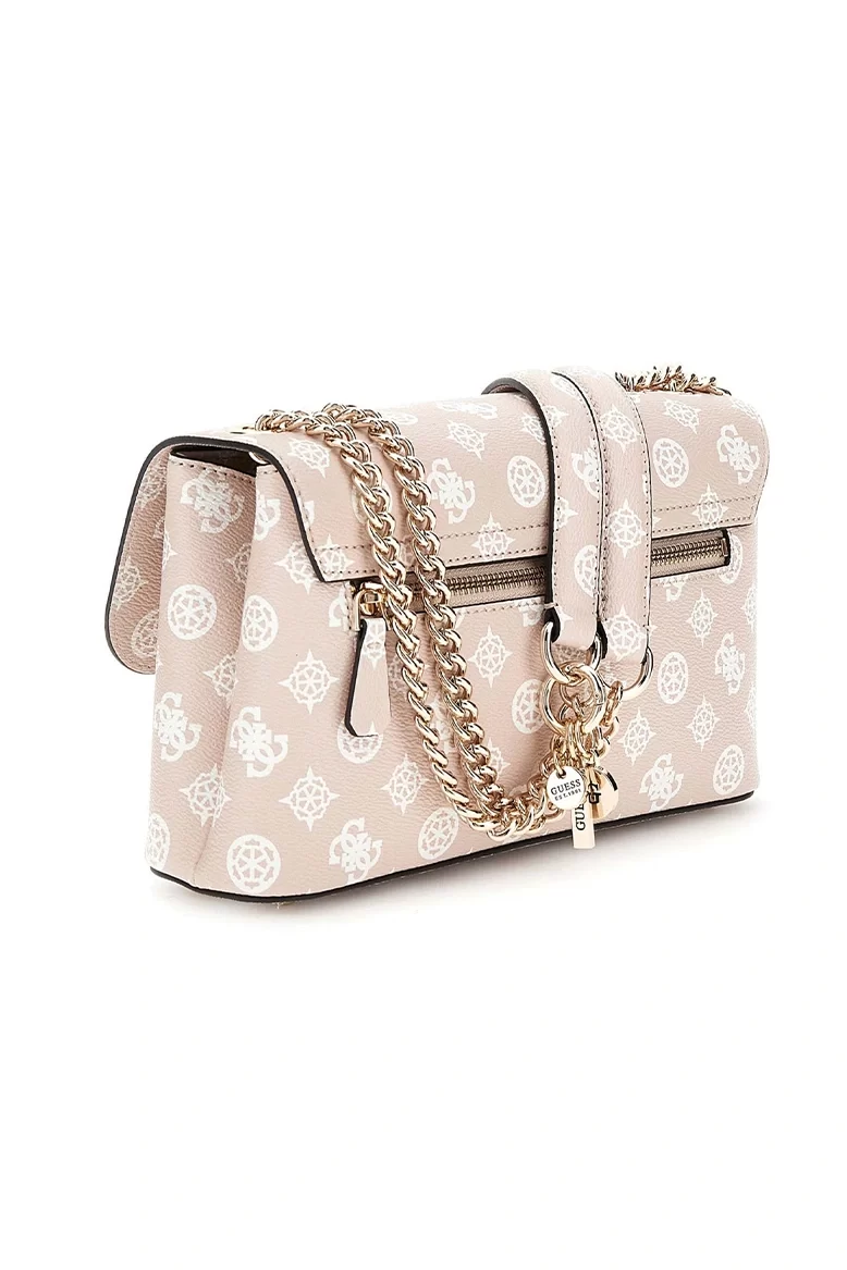 Guess Eco Erıca Cnvrtble Xbody Flap Kadın Bej Çapraz Çanta HWEPG951020-SDL