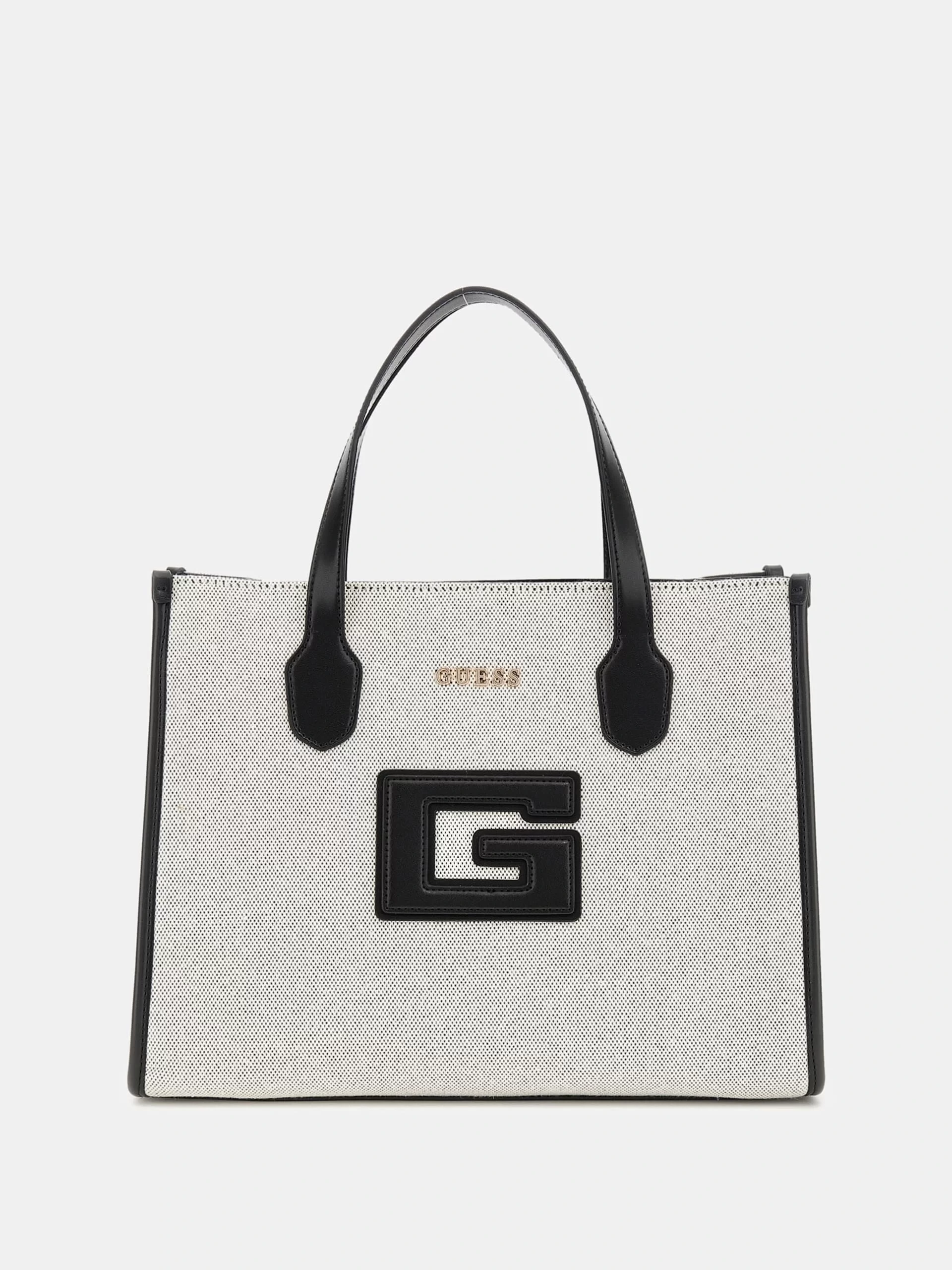 Guess Kadın Siyah G Status İki Bölmeli Tote Çanta