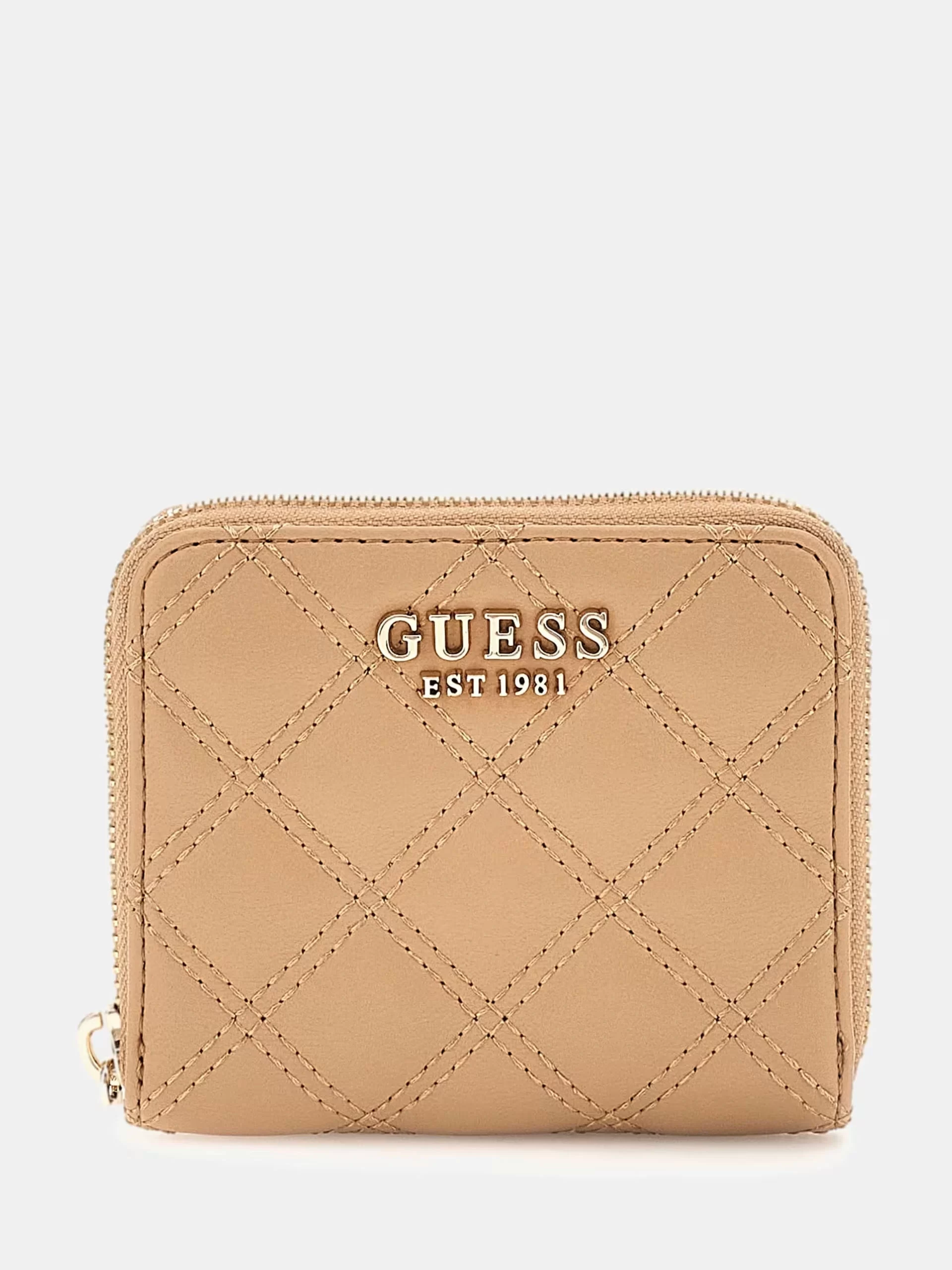 Guess Gıully Slg Small Zıp Around Kadın Bej Cüzdan SWQG8748137-BEI