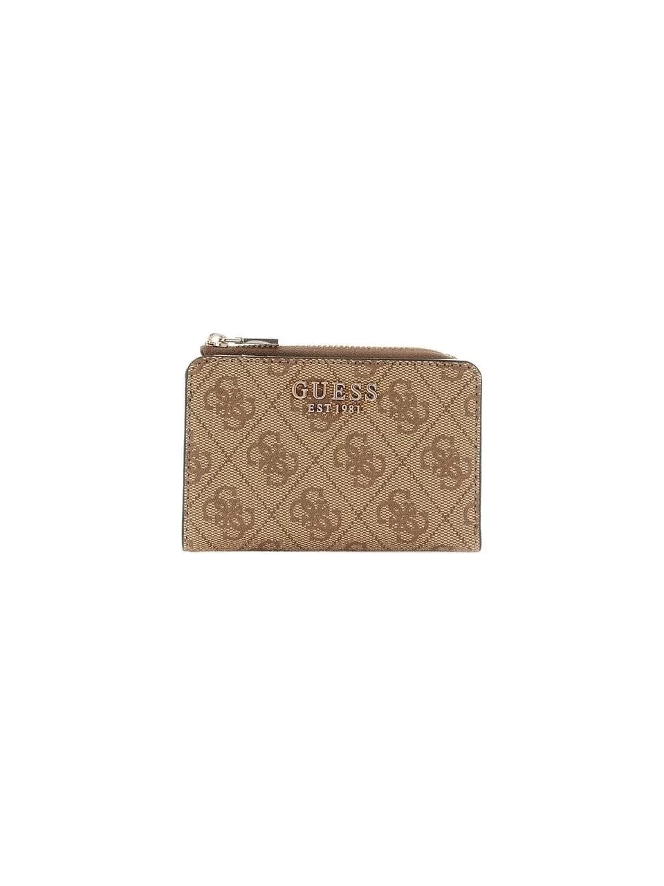 Guess Laurel Slg Zıp Arnd Card Case Kadın Kahverengi Cüzdan SWSG8500156-LTL