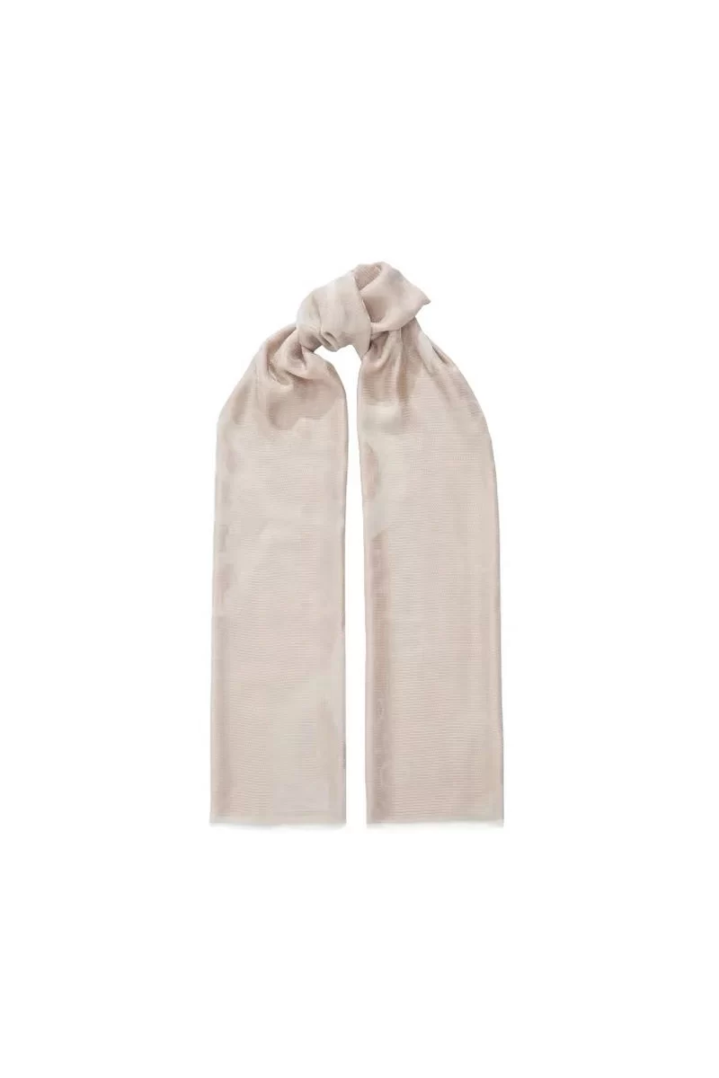 Guess Scarf Jaquard Lg 4G Mp 80X190 Kadın Bej Şal AW5265COT03-BEI
