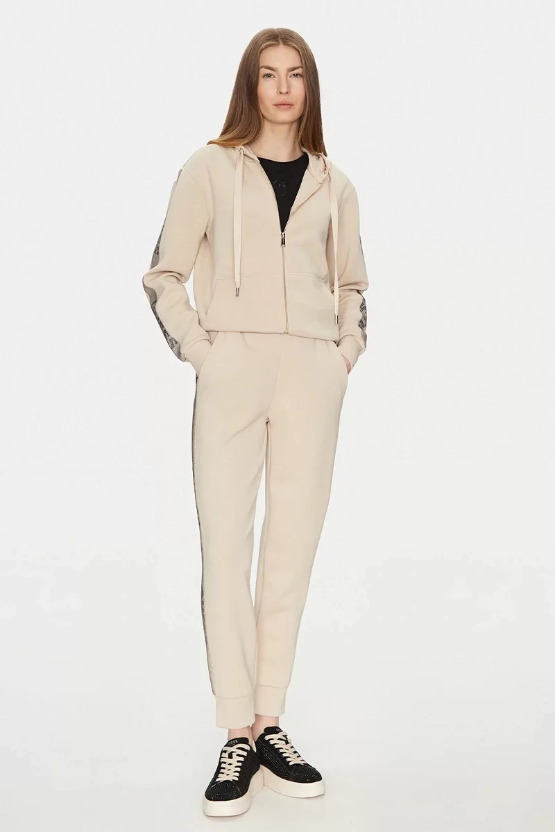 Guess Vıctoıre Scuba Pants Kadın Bej Eşofman Altı W5RB00KBYE2-G9N9