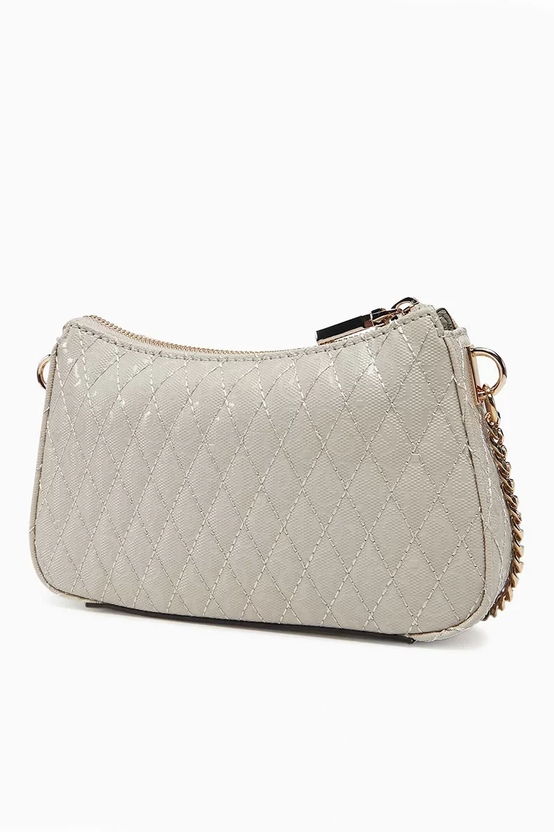 Guess Betula Mını Crossbody Top Zıp Kadın Kahverengi Mini Çanta HWGG9626720-TAU