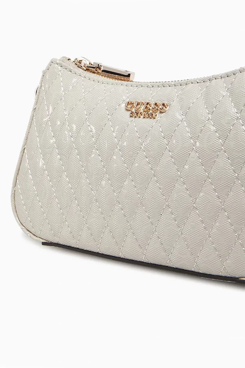 Guess Betula Mını Crossbody Top Zıp Kadın Kahverengi Mini Çanta HWGG9626720-TAU