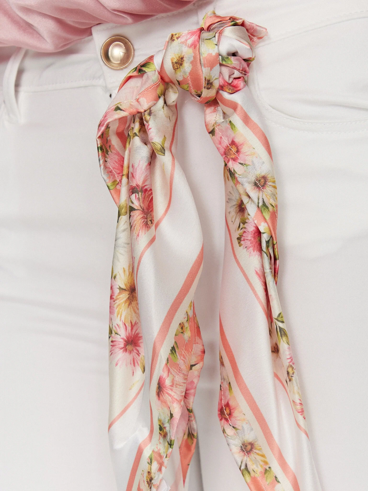 Guess 1981 Caprı Kadın Beyaz Pantolon W5GA91W93CM-G011