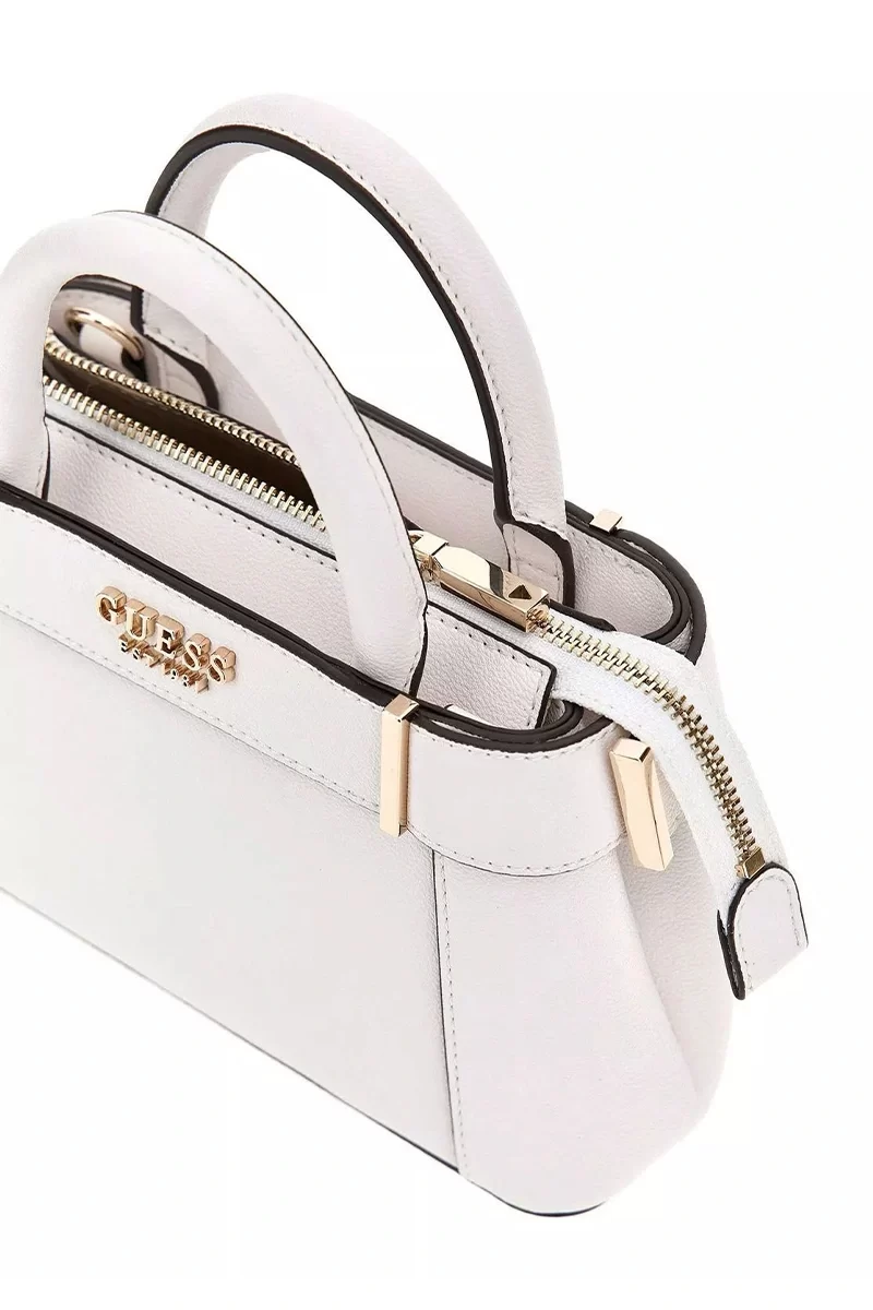 Guess Anadela Mını Satchel Kadın Beyaz Mini Çanta HWBG9633760-WHI