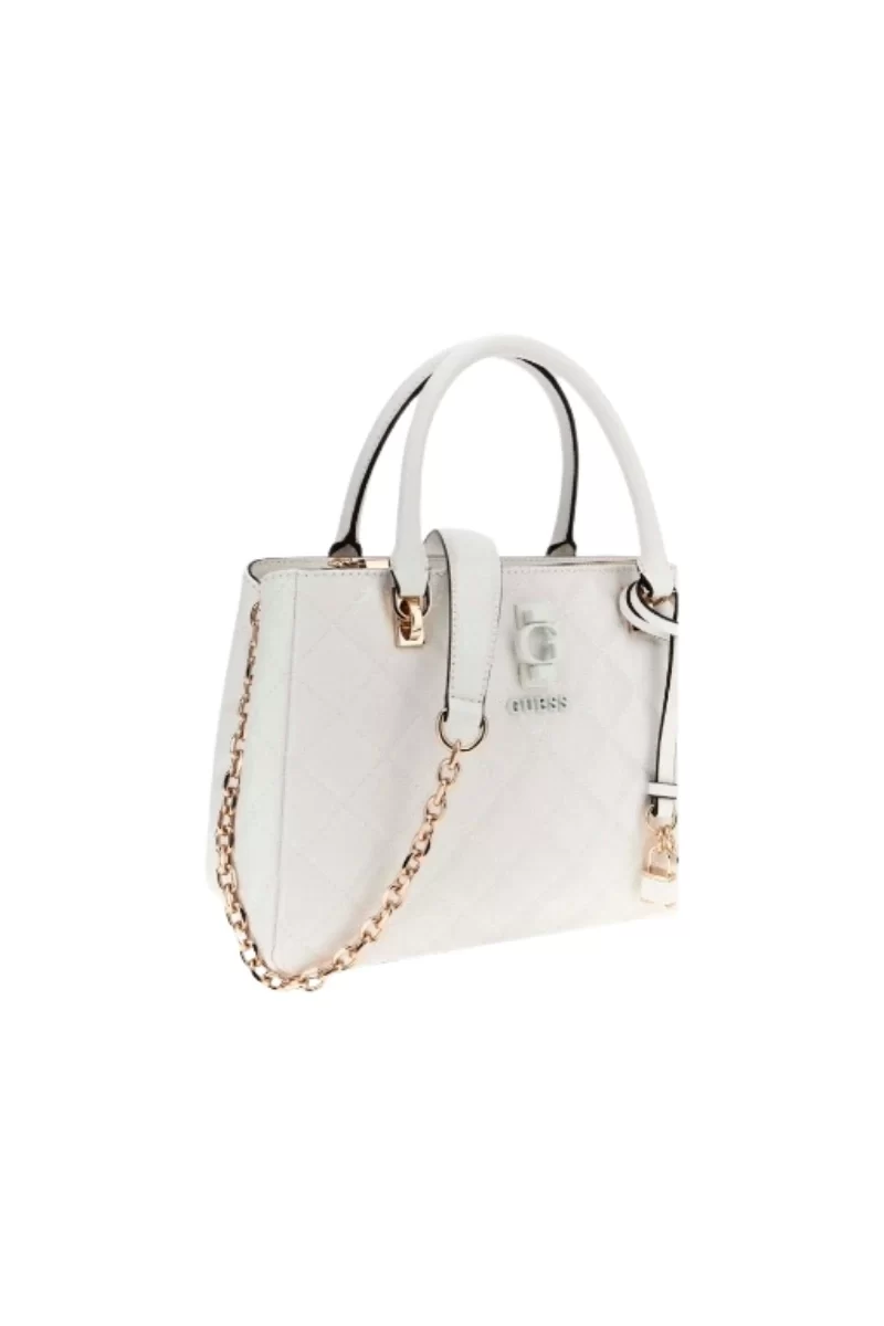 Guess Bessey Luxury Satchel Kadın Beyaz El Çantası HWGG9522060-WHI