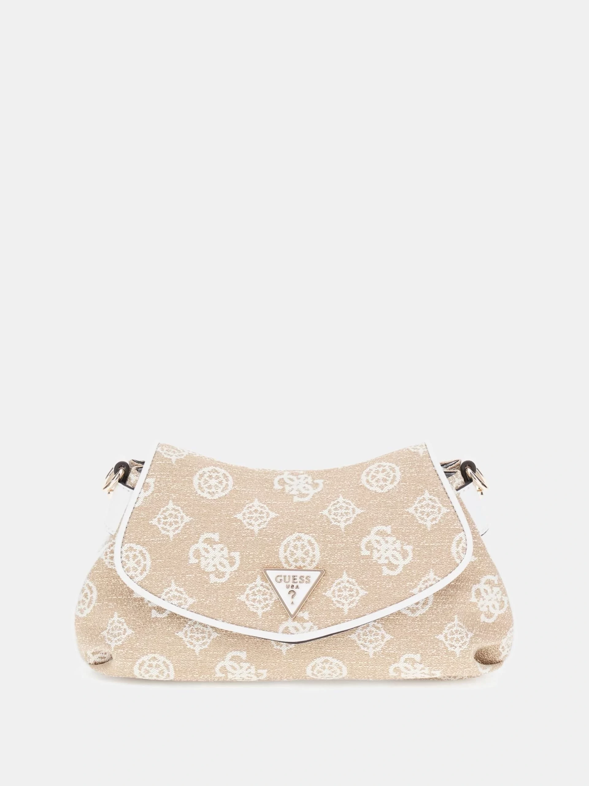 Guess Beyza Flap Shoulder Bag Kadın Beyaz Omuz Çantası HWJG9627190-WLO