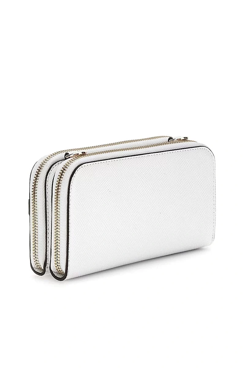 Guess Kadın Beyaz Bramina Çapraz Askılı Organizer Çanta