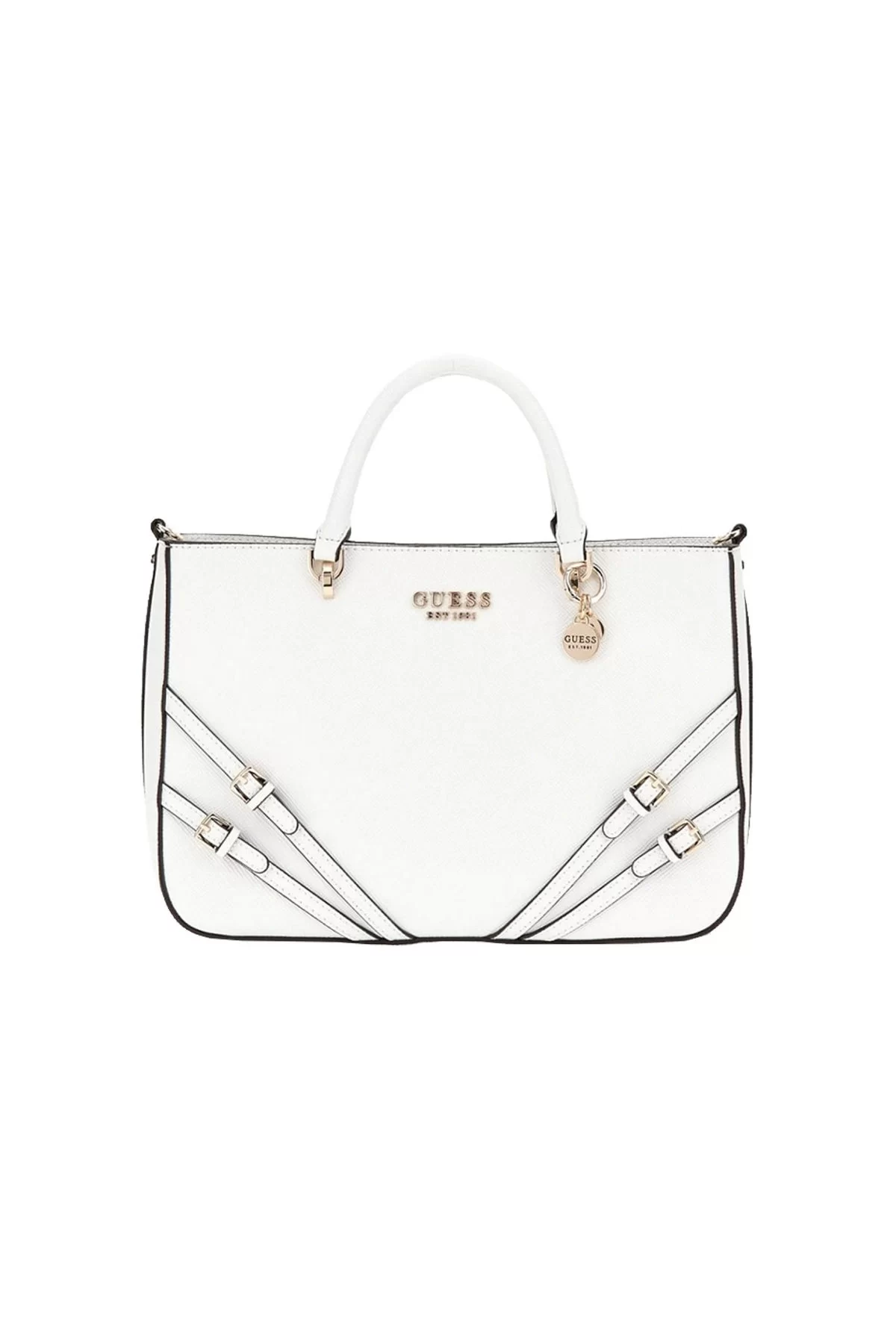 Guess Bramına Gırlfrıend Satchel Kadın Beyaz El Çantası HWZG9636060-WHI
