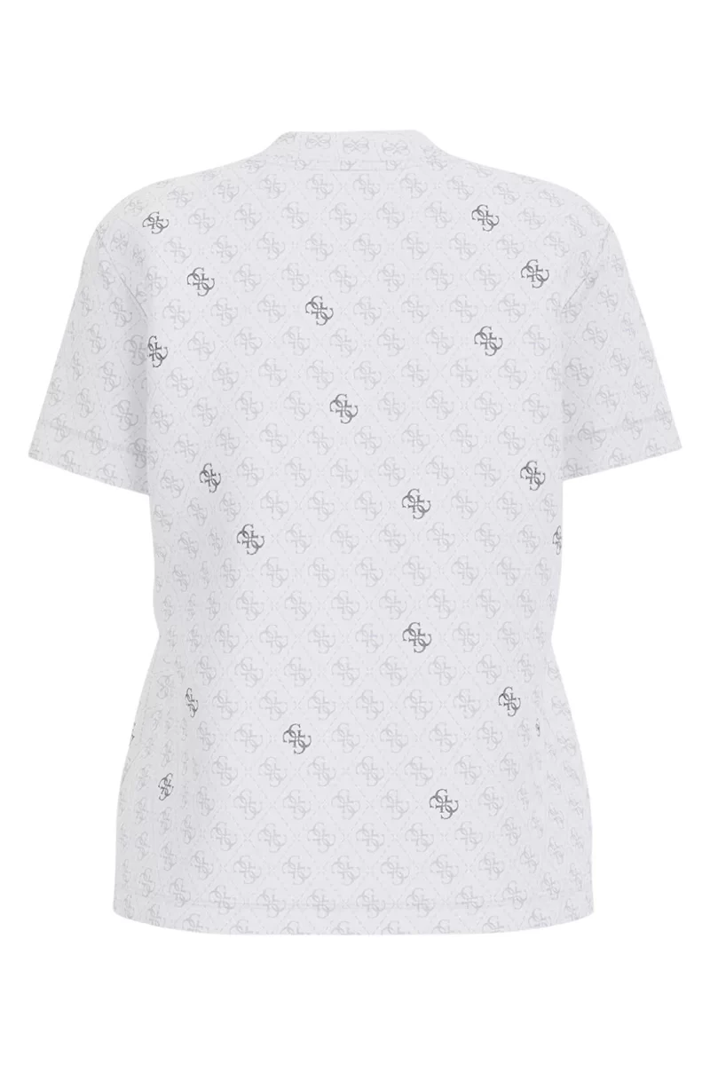 Guess Chrysanta Cn T-Shırt Kadın Beyaz T-Shirt V5GI16I3Z14-P0JE