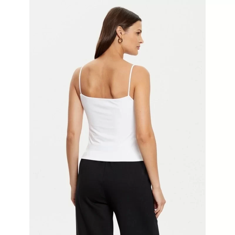 Guess Colette Tank Top Kadın Beyaz Atlet V5RP08KCOA2-G011