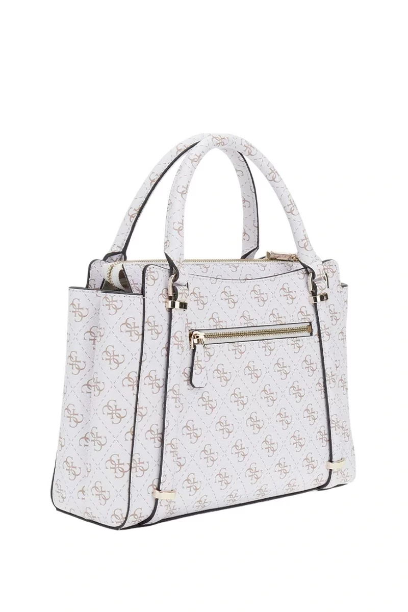 Guess Eco Erıca 2 Comp Satchel Kadın Krem El Çantası HWEQG951006-CRG